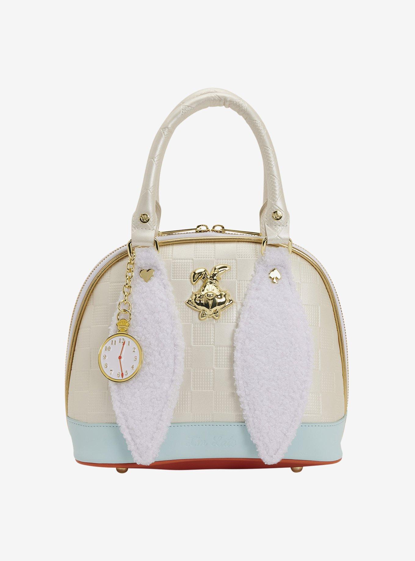 Loungefly Disney Alice in Wonderland White Rabbit Handbag, , hi-res