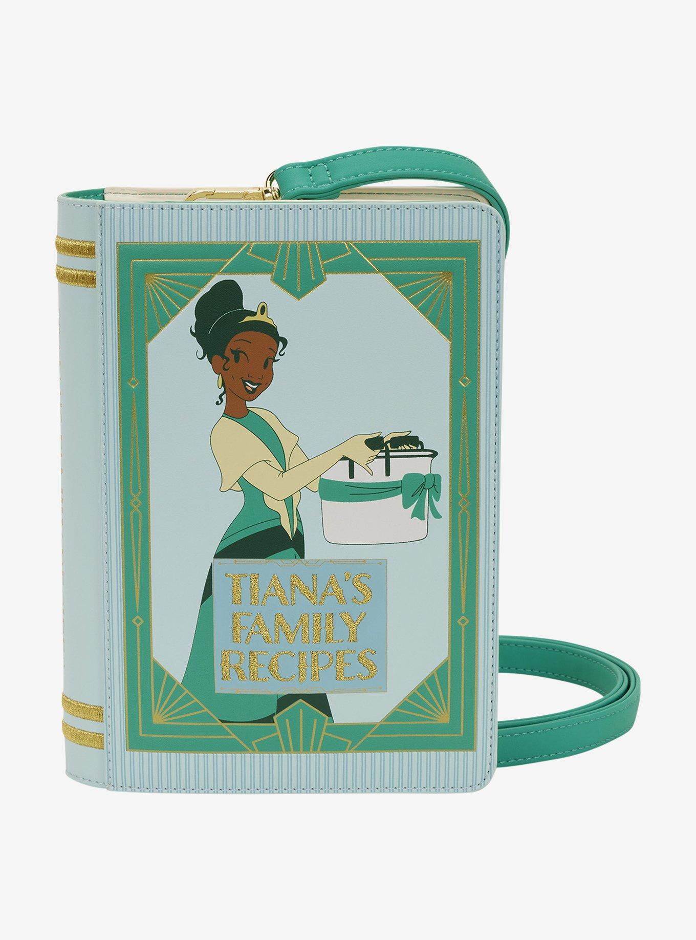 Loungefly Disney The Princess And The Frog Tiana Recipe Book Crossbody Bag, , hi-res