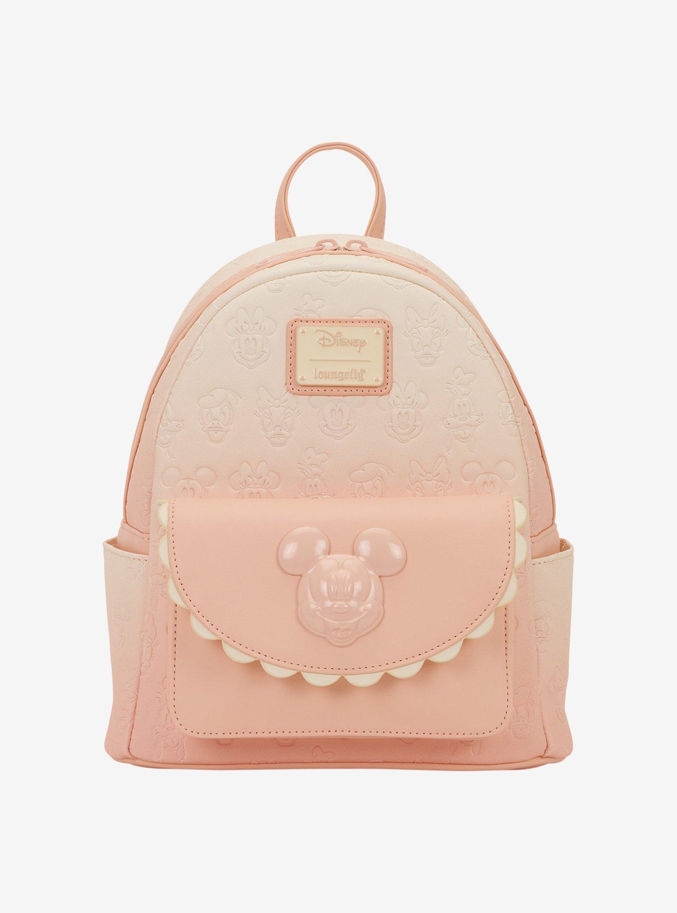 Loungefly Mickey Mouse & Friends Pink Ombr&eacute; Mini Backpack, , hi-res