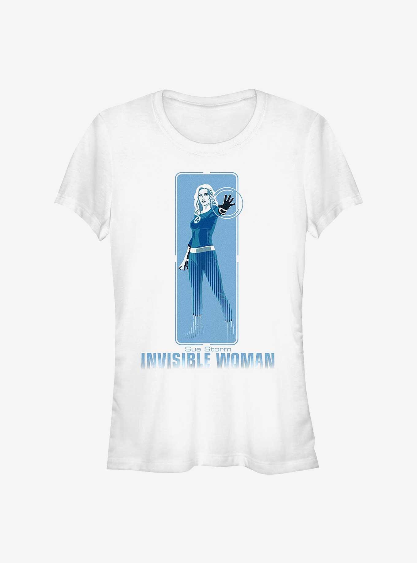 Marvel The Fantastic Four: First Steps Invisible Woman Sue Girls T-Shirt, , hi-res