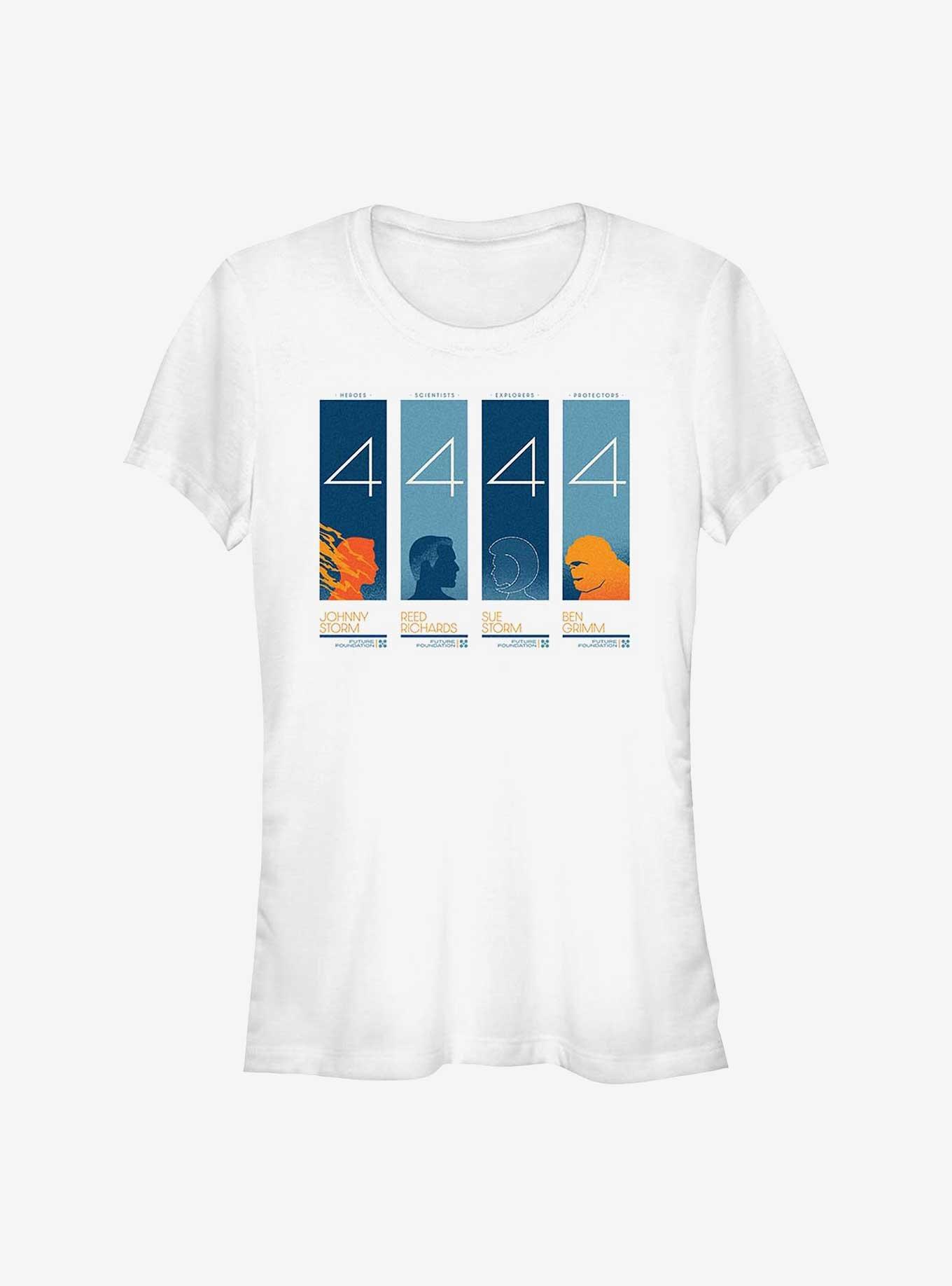 Marvel The Fantastic Four: First Steps Future Foundation Girls T-Shirt, WHITE, hi-res