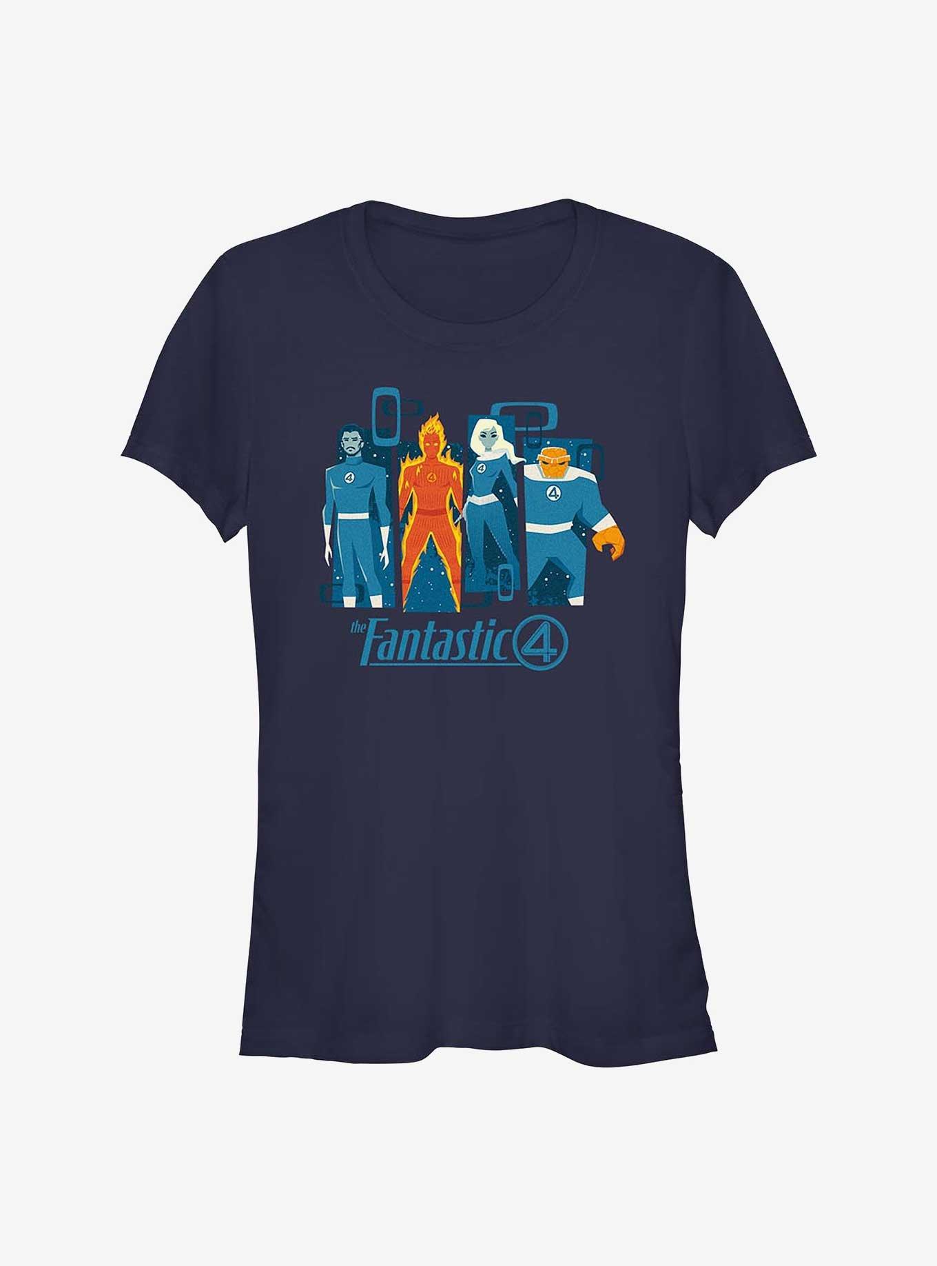 Marvel The Fantastic Four: First Steps Fantastic Panels Girls T-Shirt, , hi-res