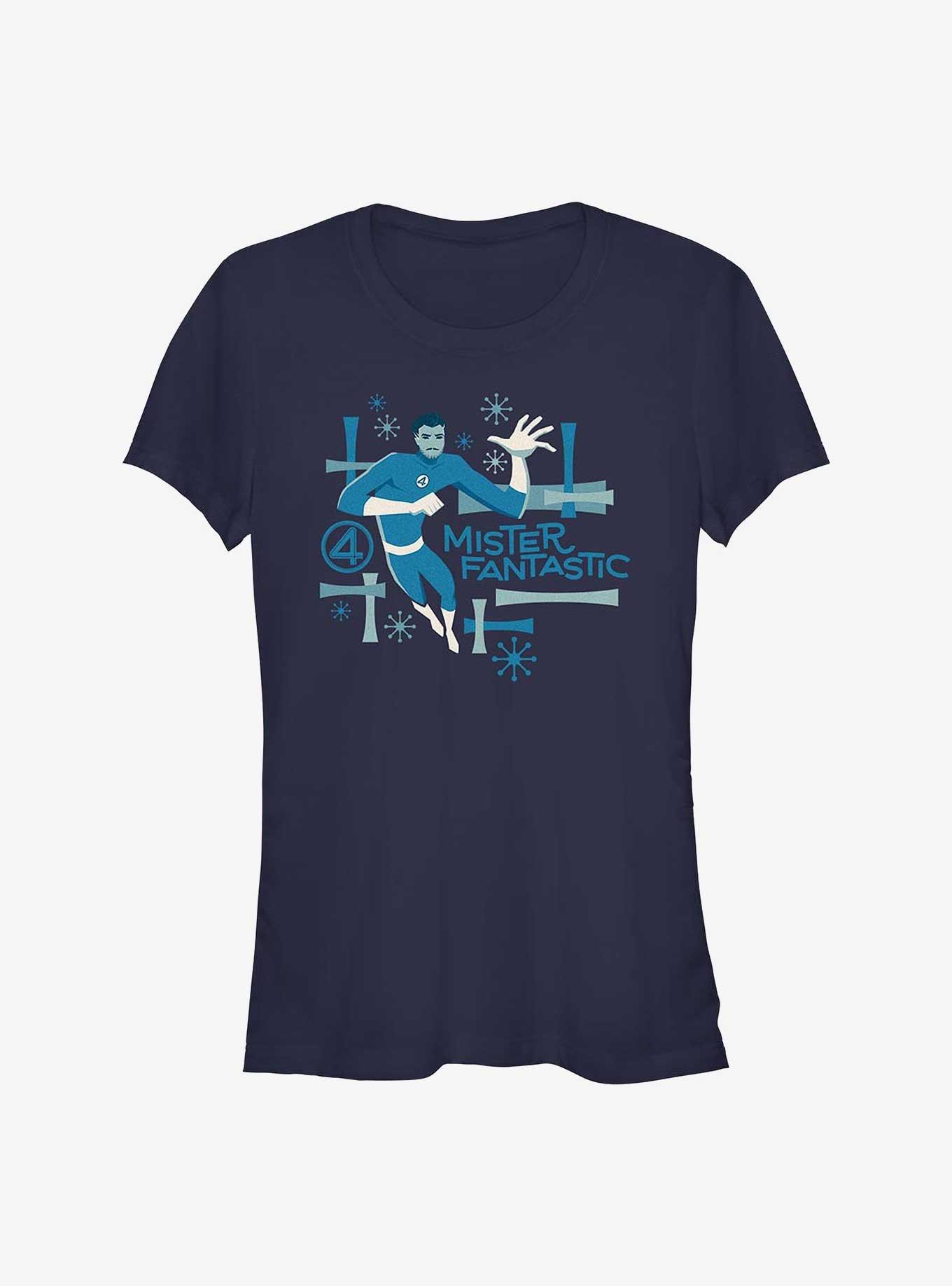 Marvel The Fantastic Four: First Steps Mister Fantastic Vintage Girls T-Shirt, , hi-res
