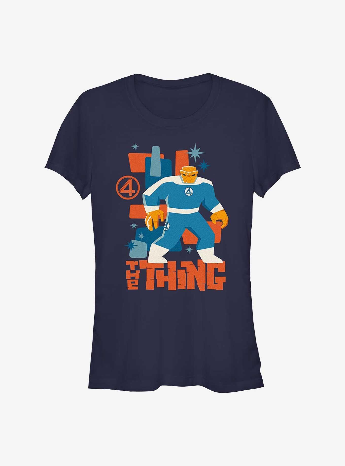 Marvel The Fantastic Four: First Steps The Thing Vintage Girls T-Shirt, , hi-res