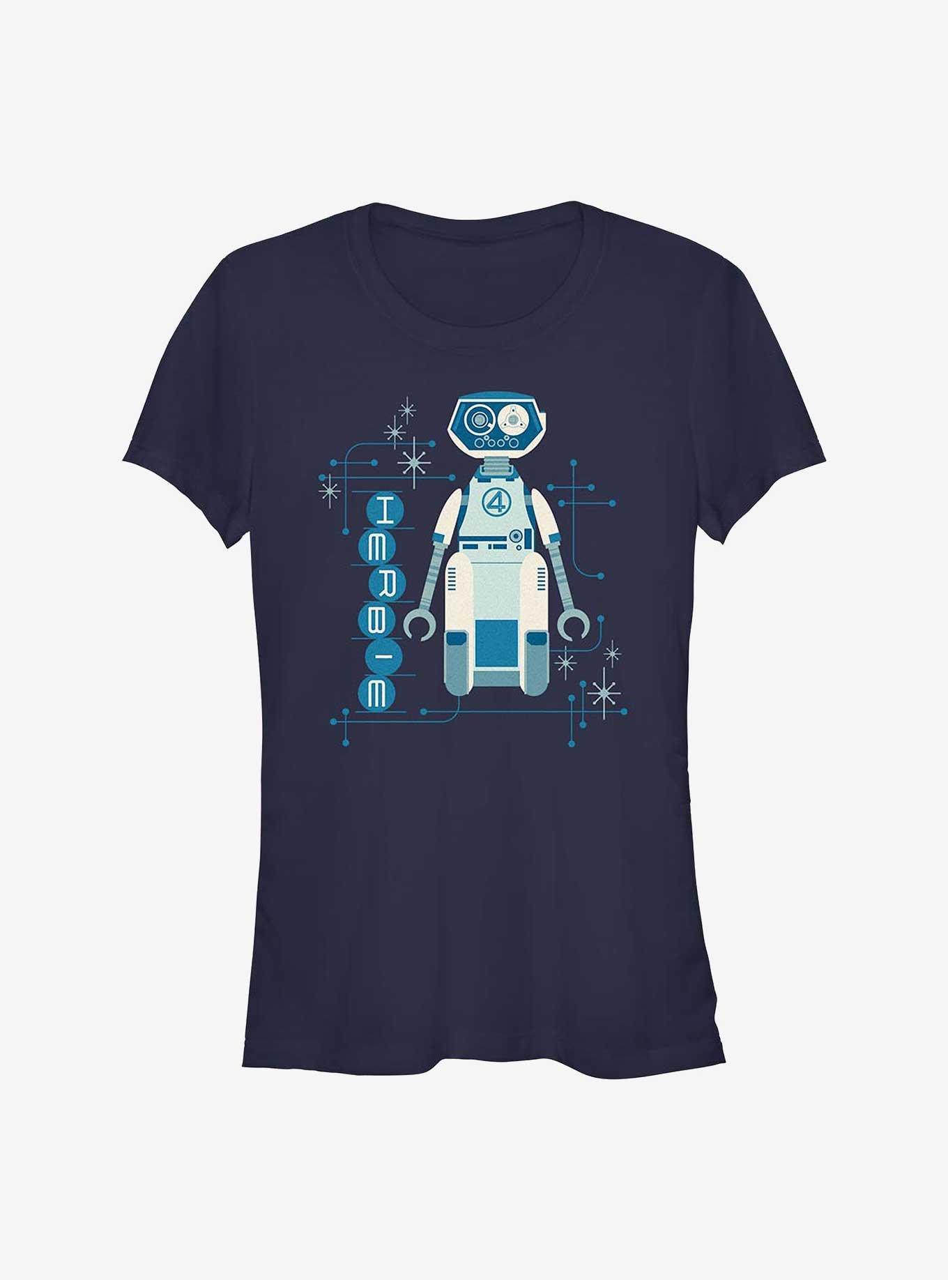 Marvel The Fantastic Four: First Steps Herbie Robot Girls T-Shirt, , hi-res