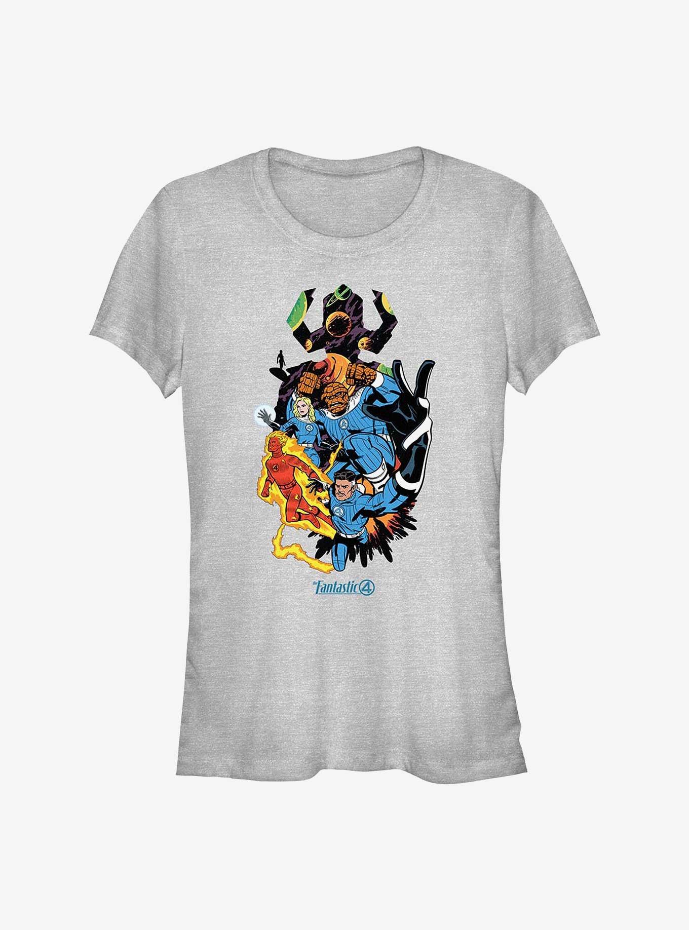 Marvel The Fantastic Four: First Steps Galactus Vs Fantastic Four Girls T-Shirt, , hi-res