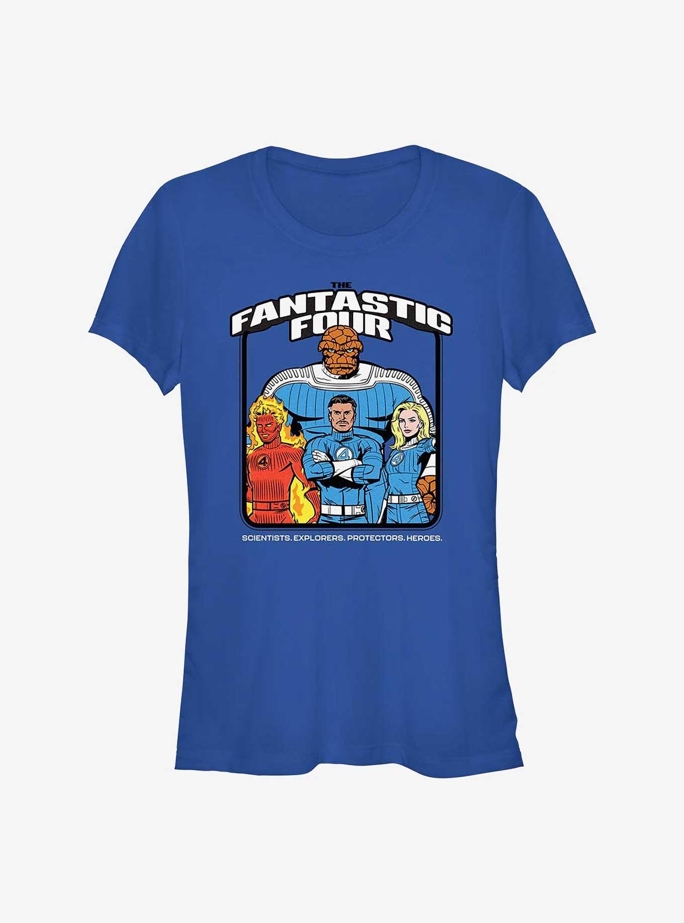 Marvel The Fantastic Four: First Steps Squared Girls T-Shirt