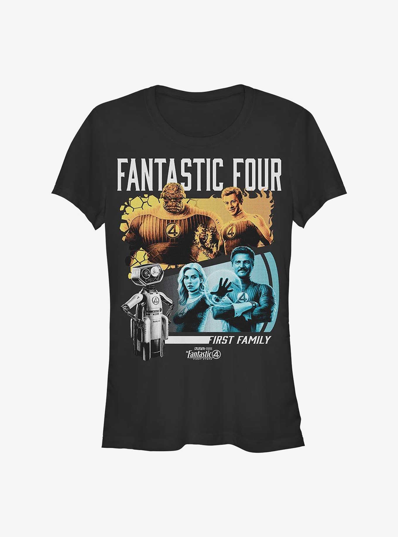 Marvel The Fantastic Four: First Steps Family N Herbie Girls T-Shirt, , hi-res