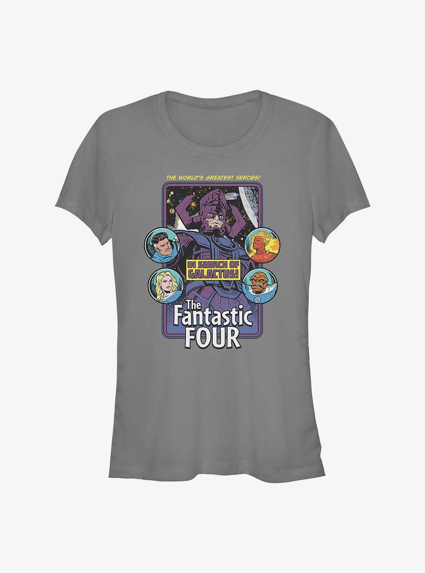 Marvel The Fantastic Four: First Steps Four Bubbles Girls T-Shirt, CHARCOAL, hi-res
