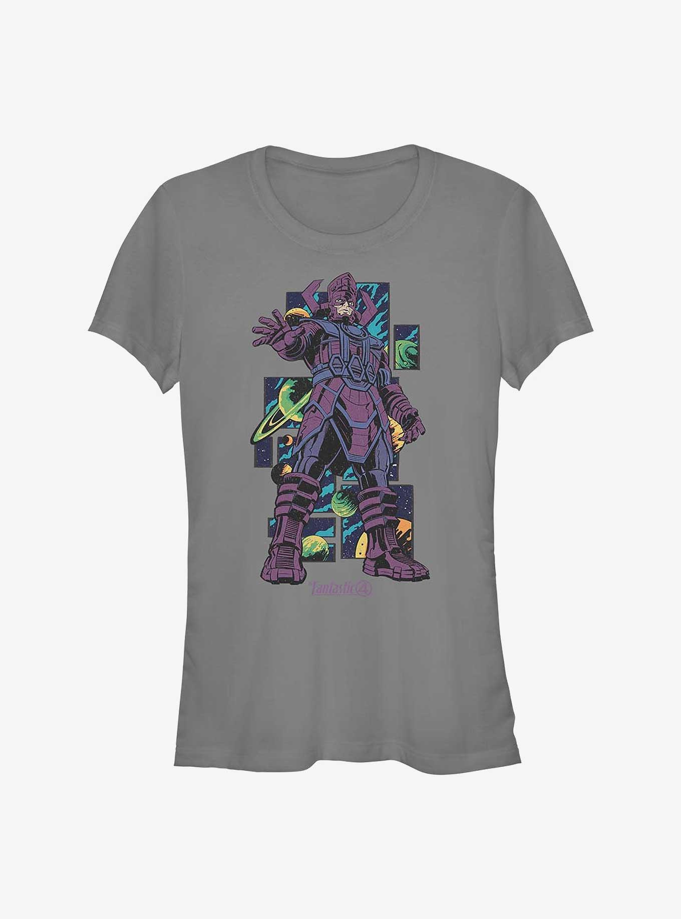 Marvel The Fantastic Four: First Steps Galactus Panels Girls T-Shirt, CHARCOAL, hi-res