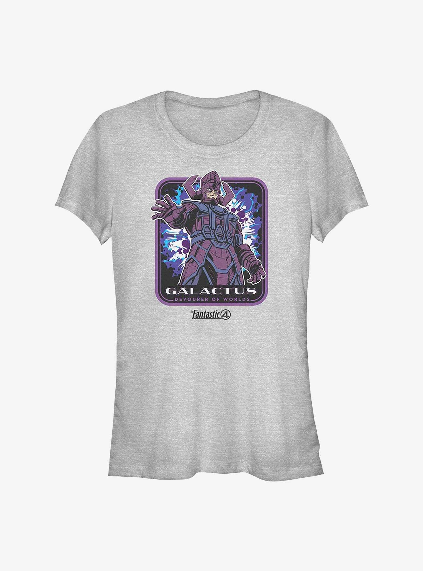 Marvel The Fantastic Four: First Steps Galactus Frame Girls T-Shirt, ATH HTR, hi-res