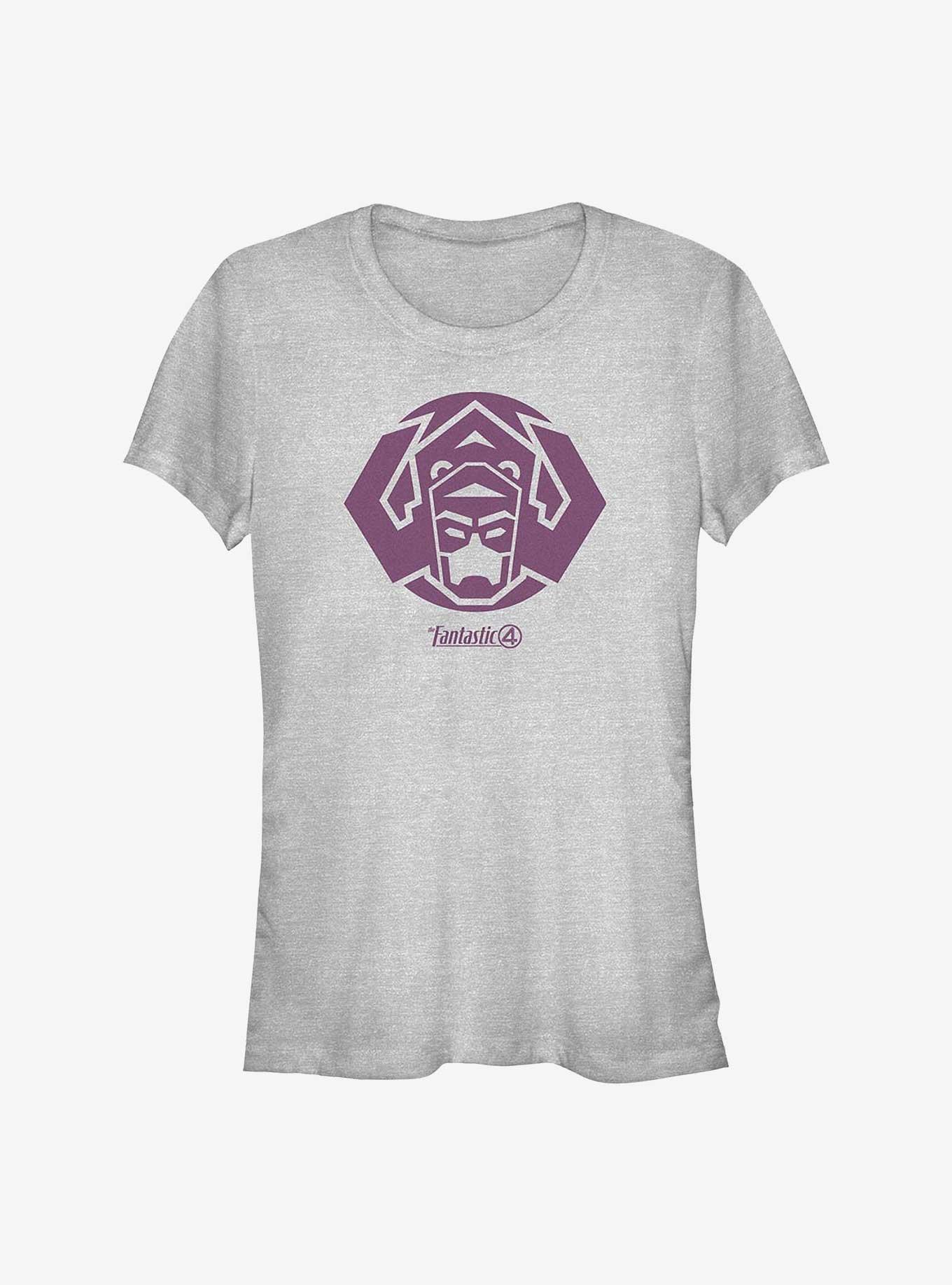 Marvel The Fantastic Four: First Steps Galactus Icon Girls T-Shirt, ATH HTR, hi-res