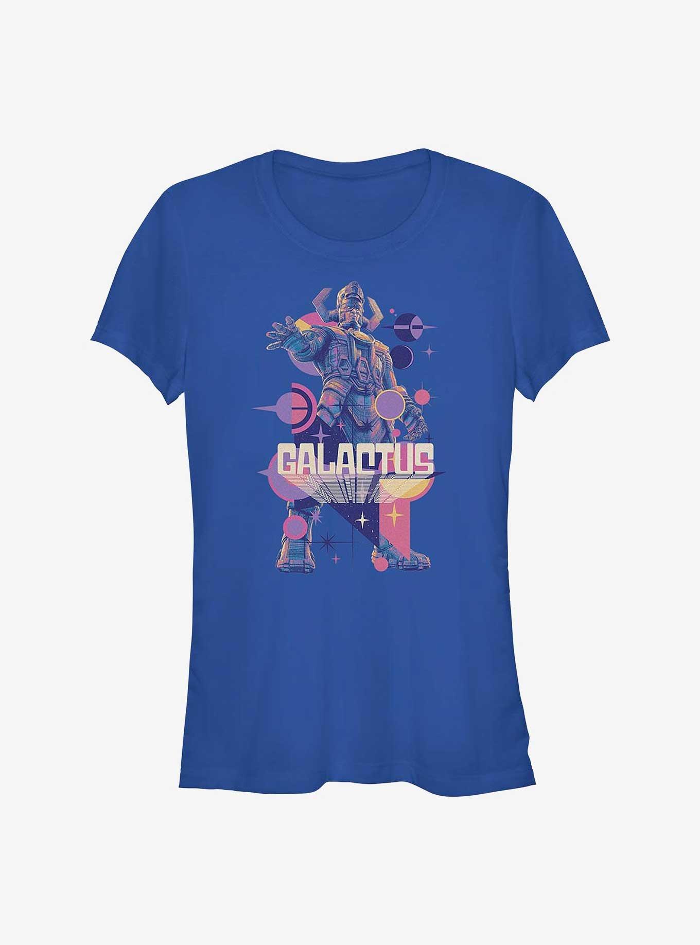 Marvel The Fantastic Four: First Steps Galactus Cosmic Girls T-Shirt, ROYAL, hi-res