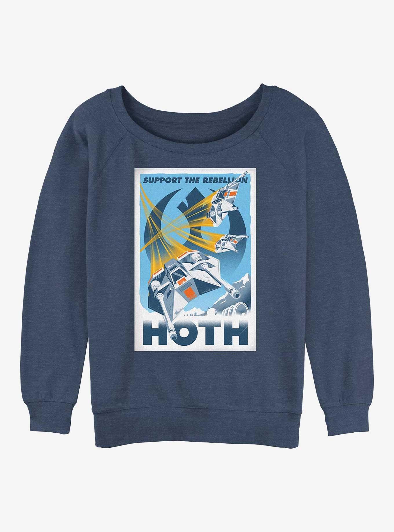 Star Wars Rebellion Support Girls Slouchy Sweatshirt, , hi-res