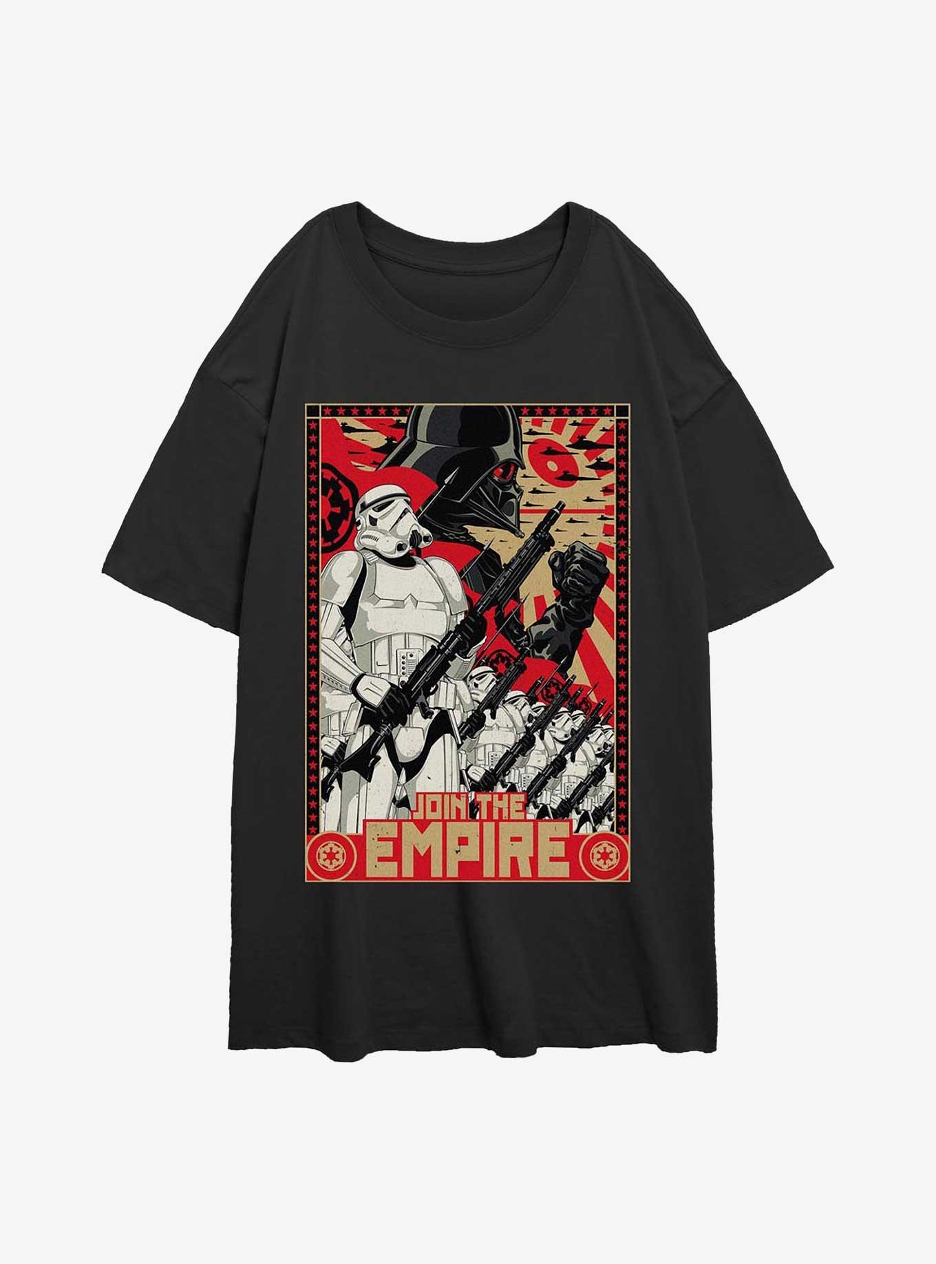 Star Wars Join The Empire Girls Oversized T-Shirt
