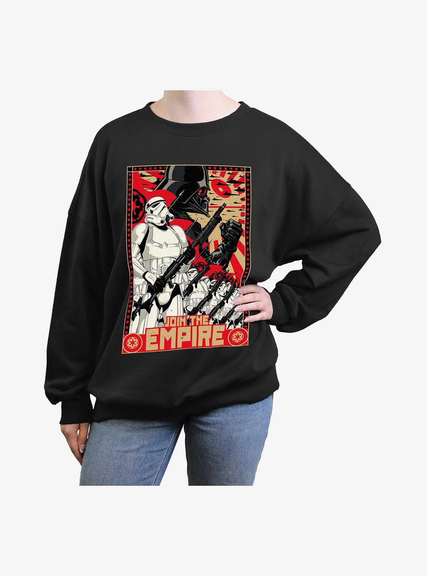 Star Wars Join The Empire Girls Oversized Sweatshirt, , hi-res