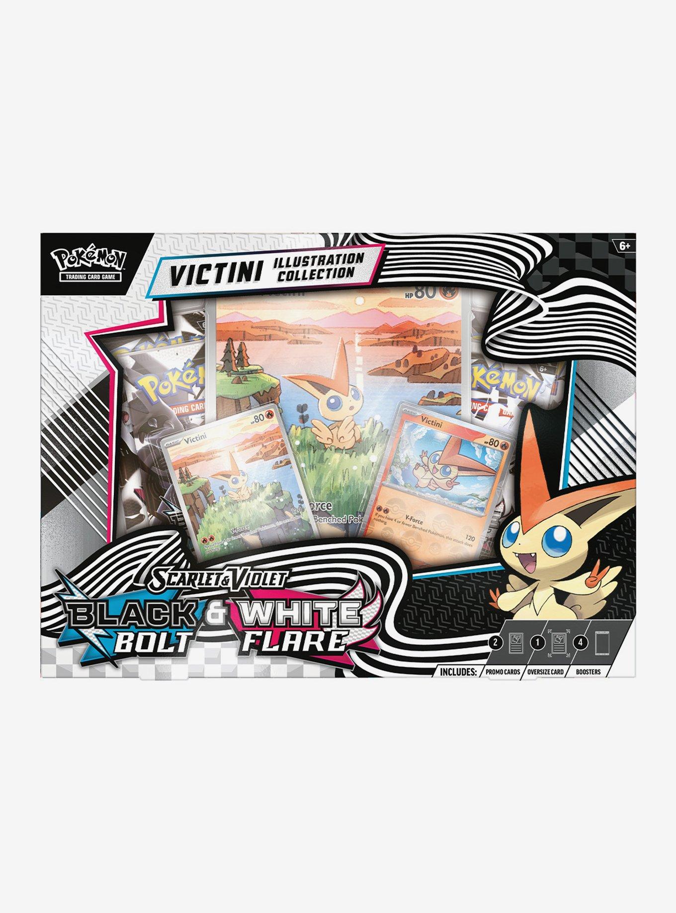 Pokémon Trading Card Game Scarlet & Violet Black Bolt & White Flare Victini Illustration Collection