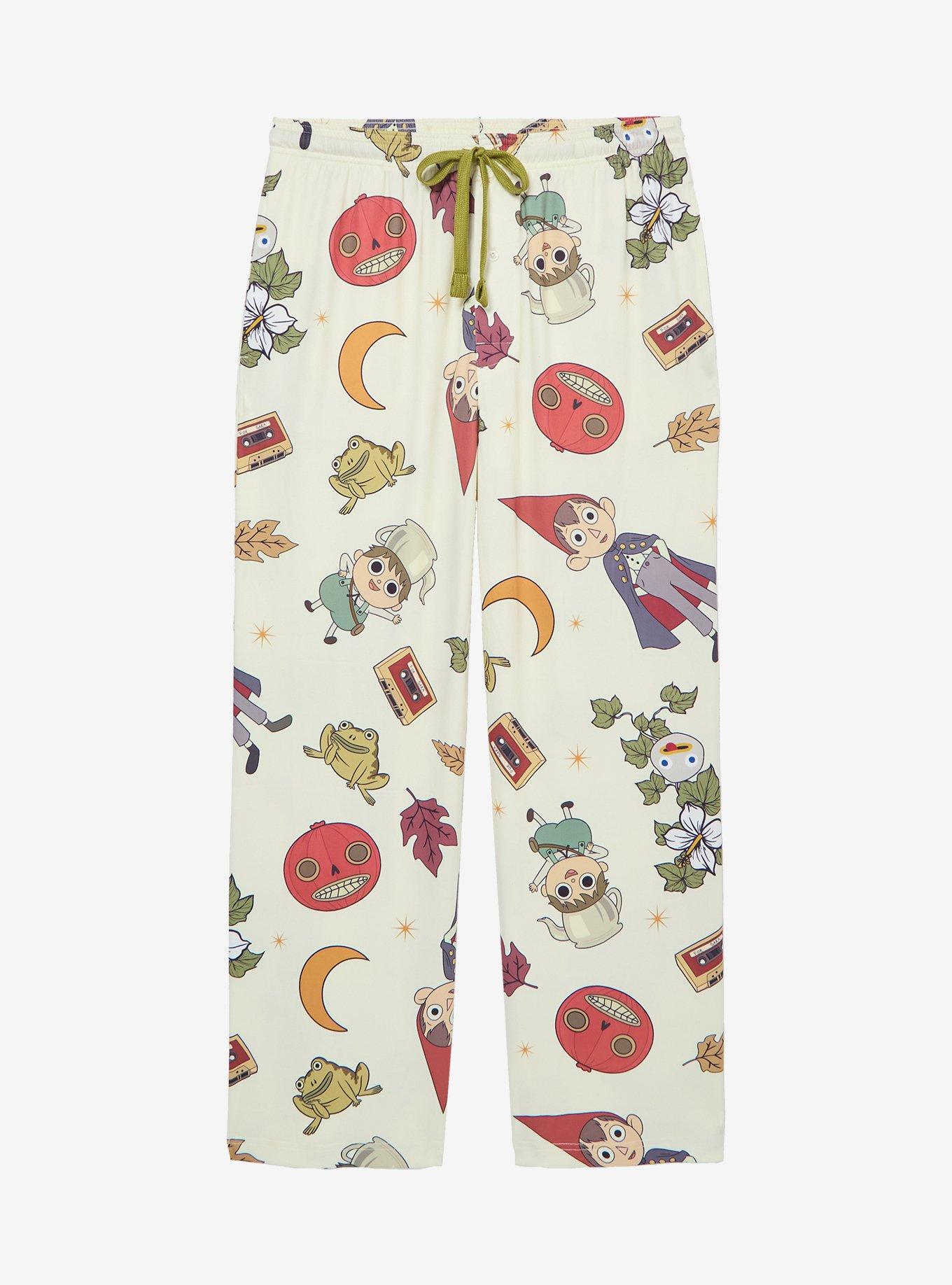 Over The Garden Wall Icons Allover Print Plus Size Sleep Pants - BoxLunch Exclusive, , hi-res