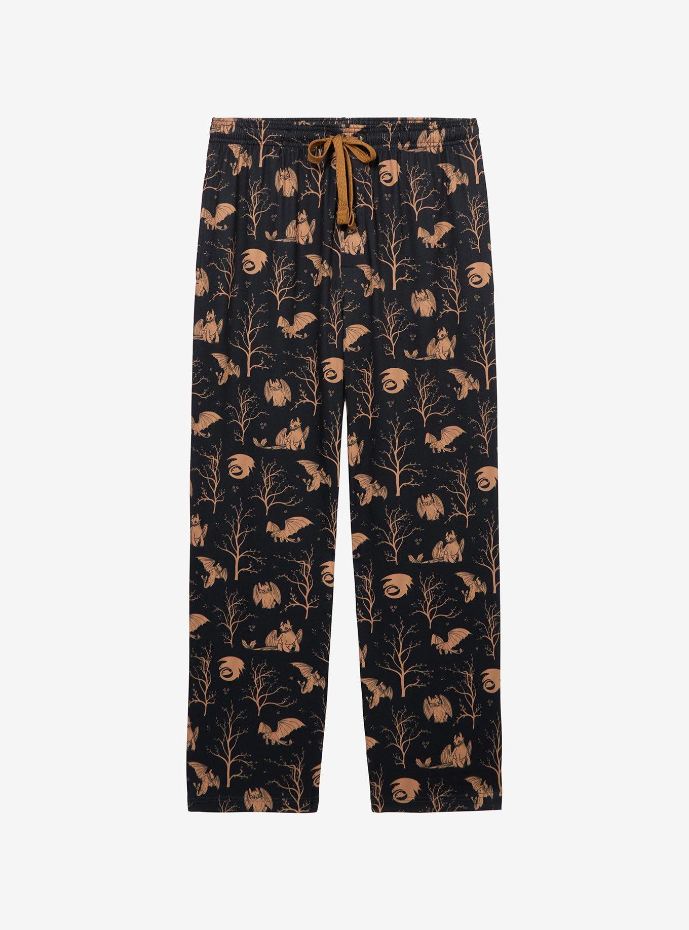 DreamWorks How to Train Your Dragon Toothless Trees Plus Size Sleep Pants - BoxLunch Exclusive, , hi-res