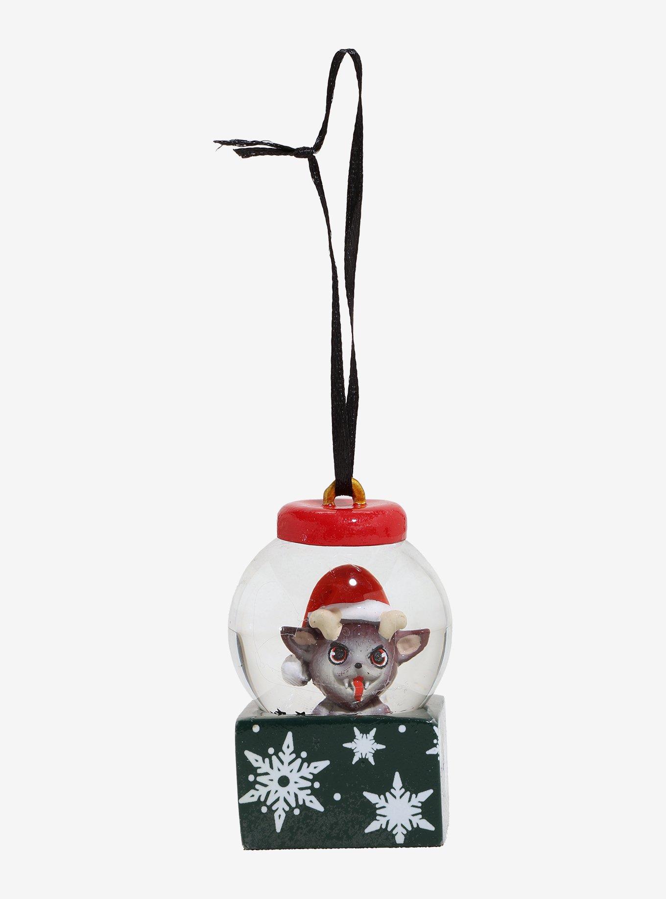 Krampus Mini Snow Globe Ornament, , hi-res