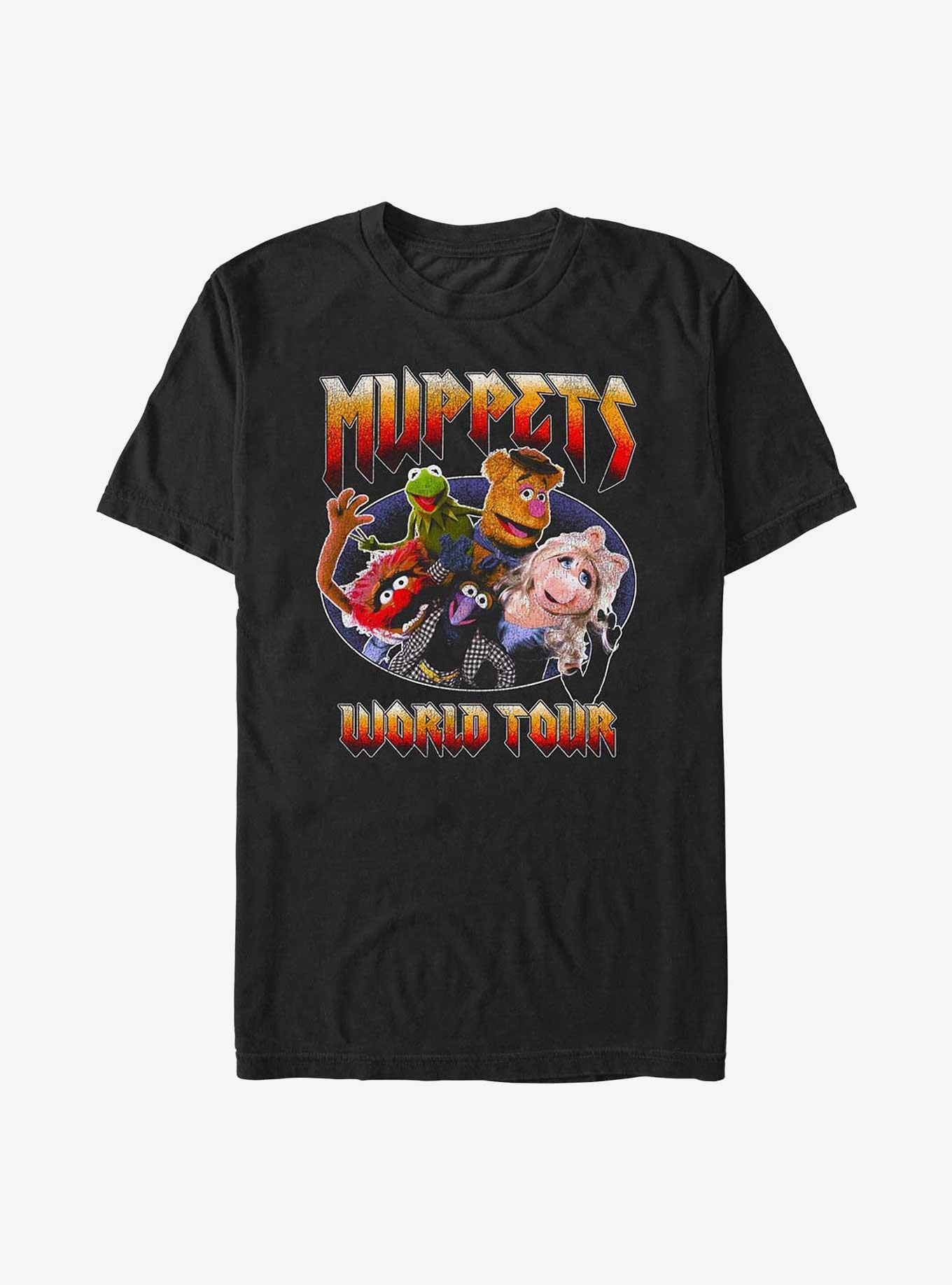 Disney The Muppets World Touring T-Shirt, BLACK, hi-res
