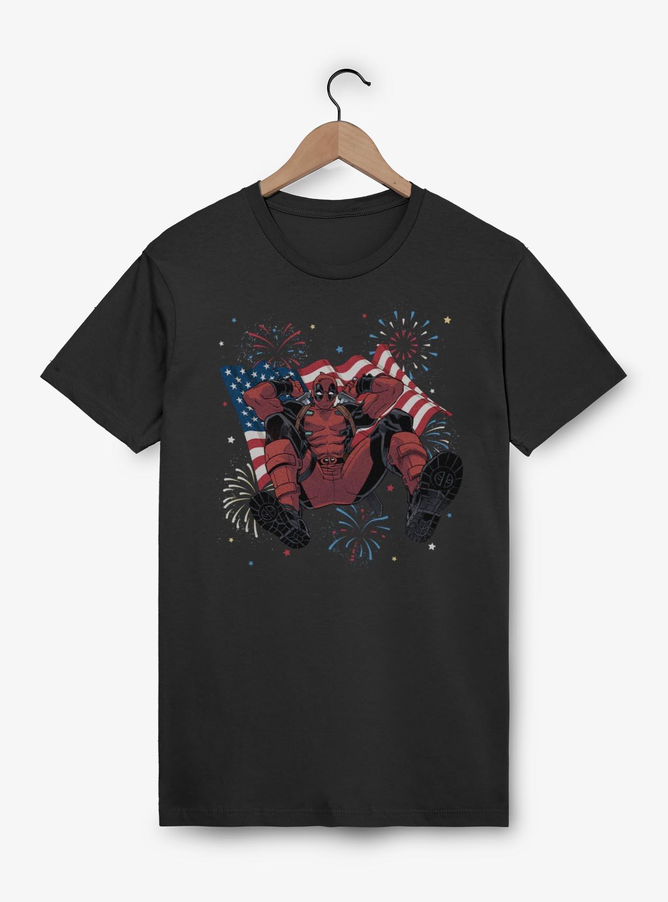 Marvel Deadpool Deadpool Fireworks T-Shirt, , hi-res