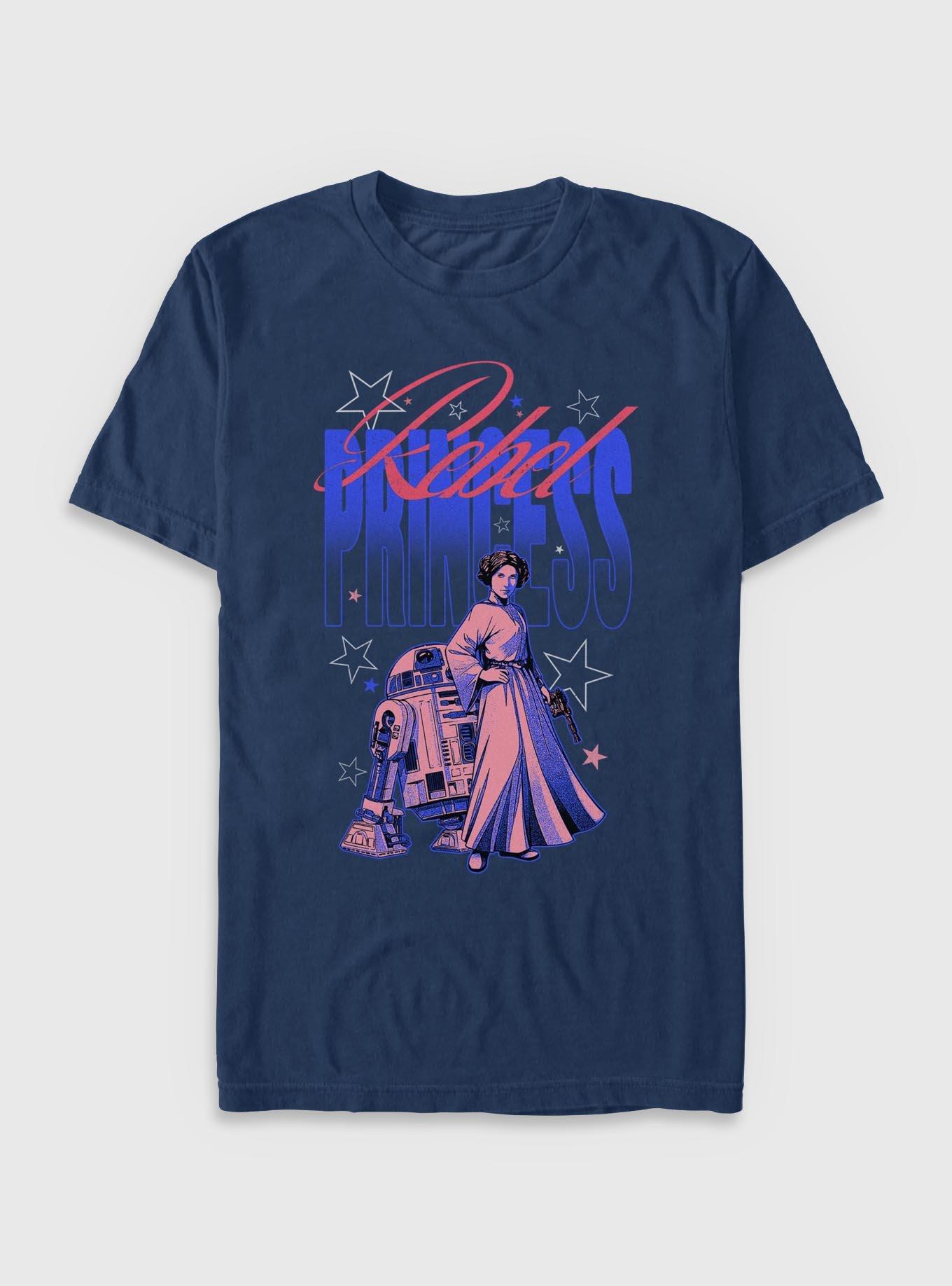 Star Wars Rebel Princess Stars Garment Dye T-Shirt, , hi-res