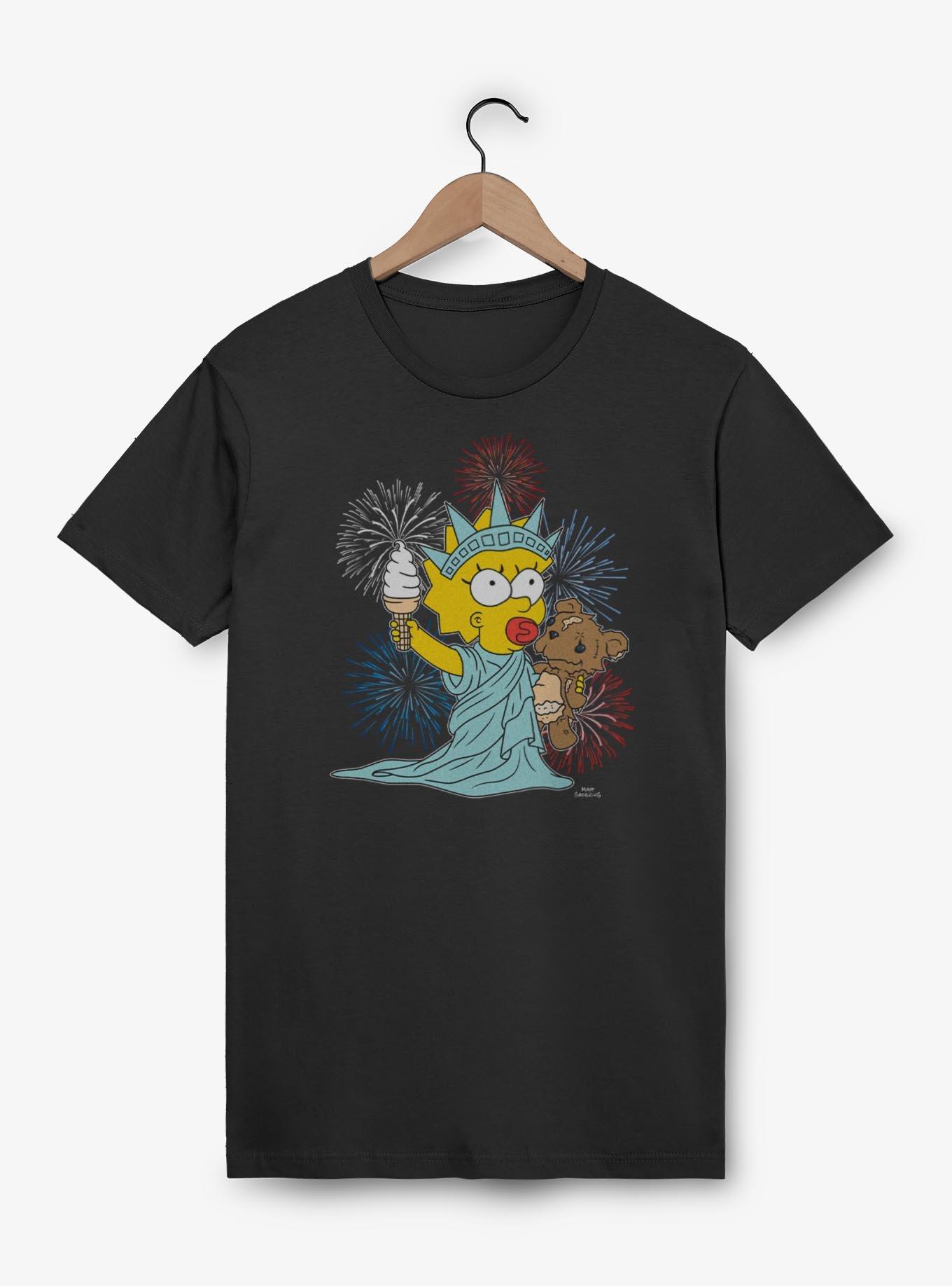 The Simpsons Fireworks Maggie T-Shirt, , hi-res
