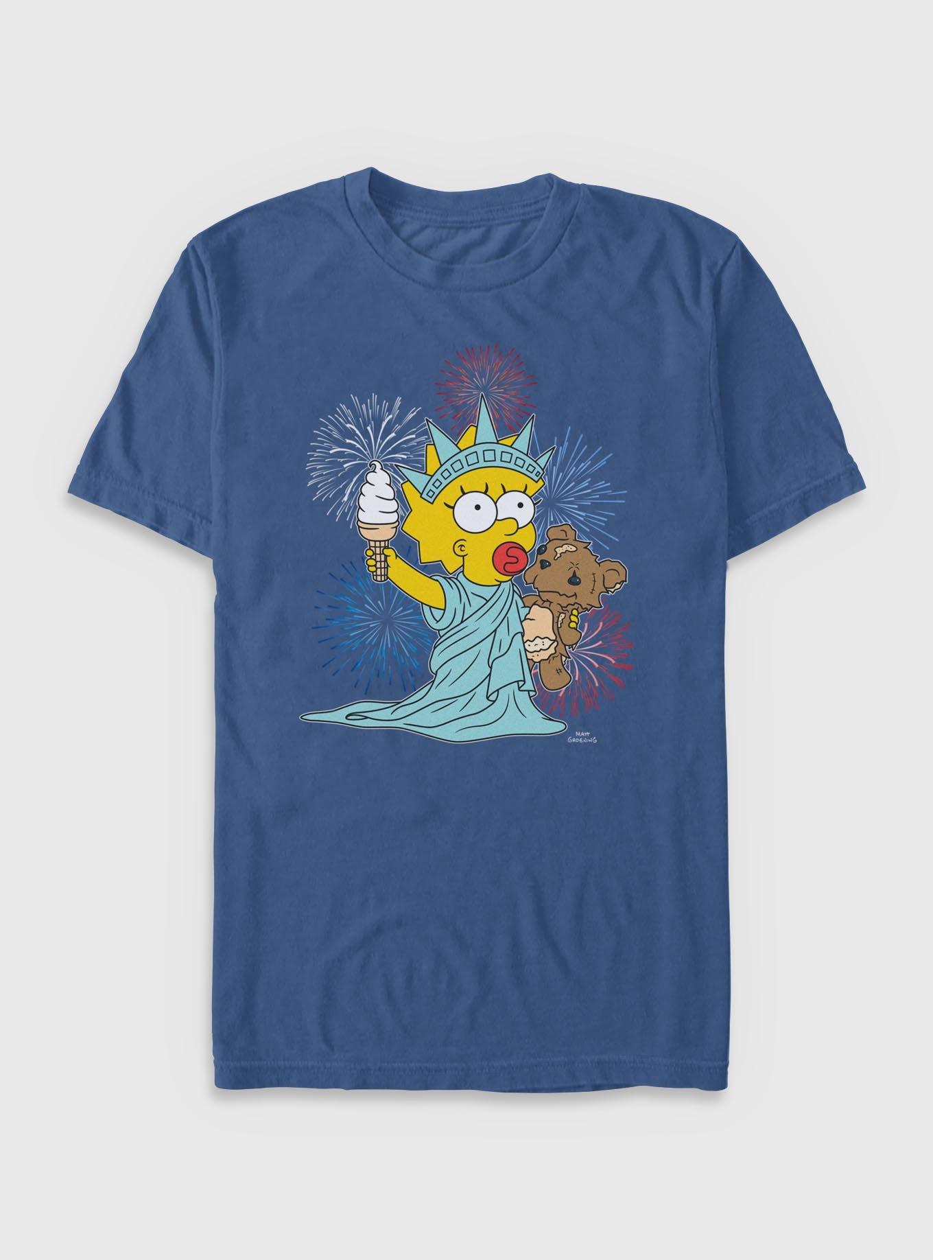 The Simpsons Fireworks Maggie Garment Dye T-Shirt, , hi-res