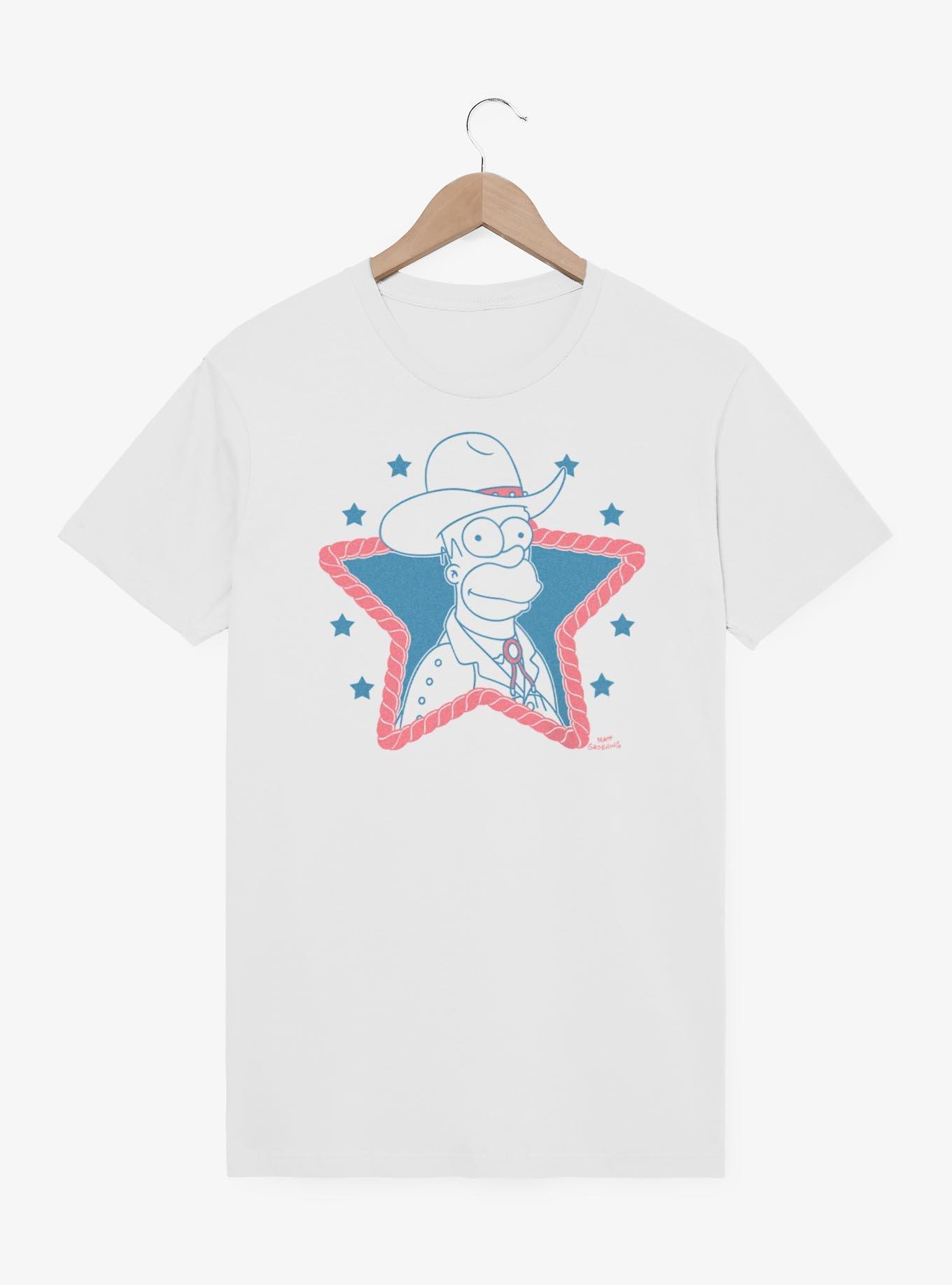 The Simpsons Western Star Homer T-Shirt, , hi-res