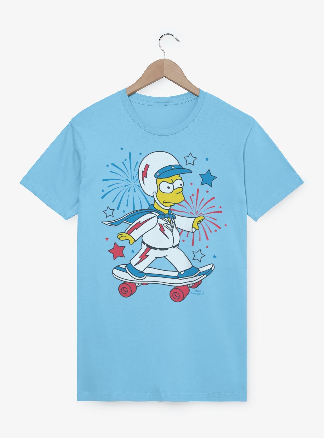 The Simpsons Stars and Barts T-Shirt, , hi-res