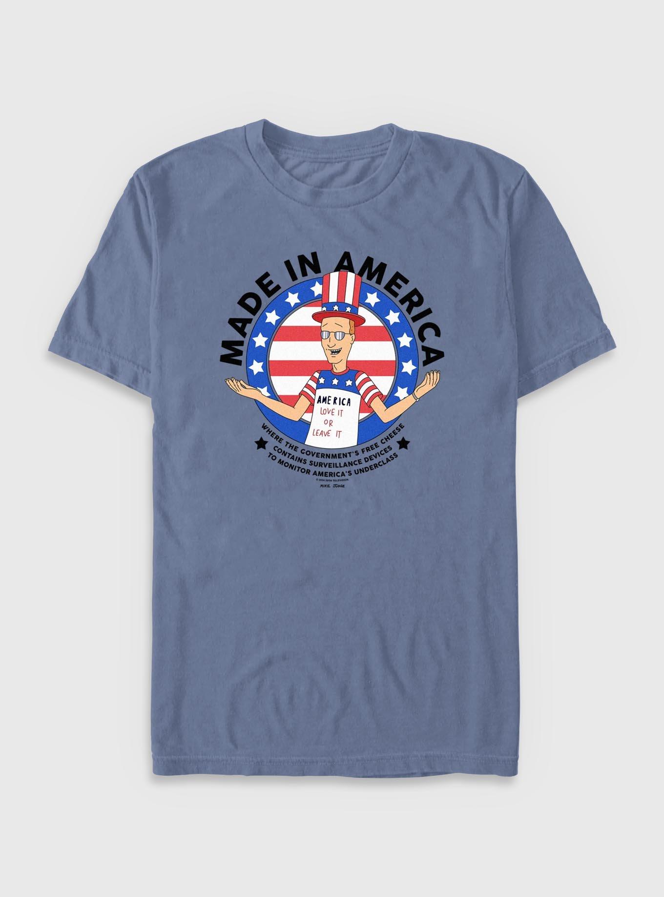 King of the Hill Government Free Cheese Garment Dye T-Shirt, , hi-res