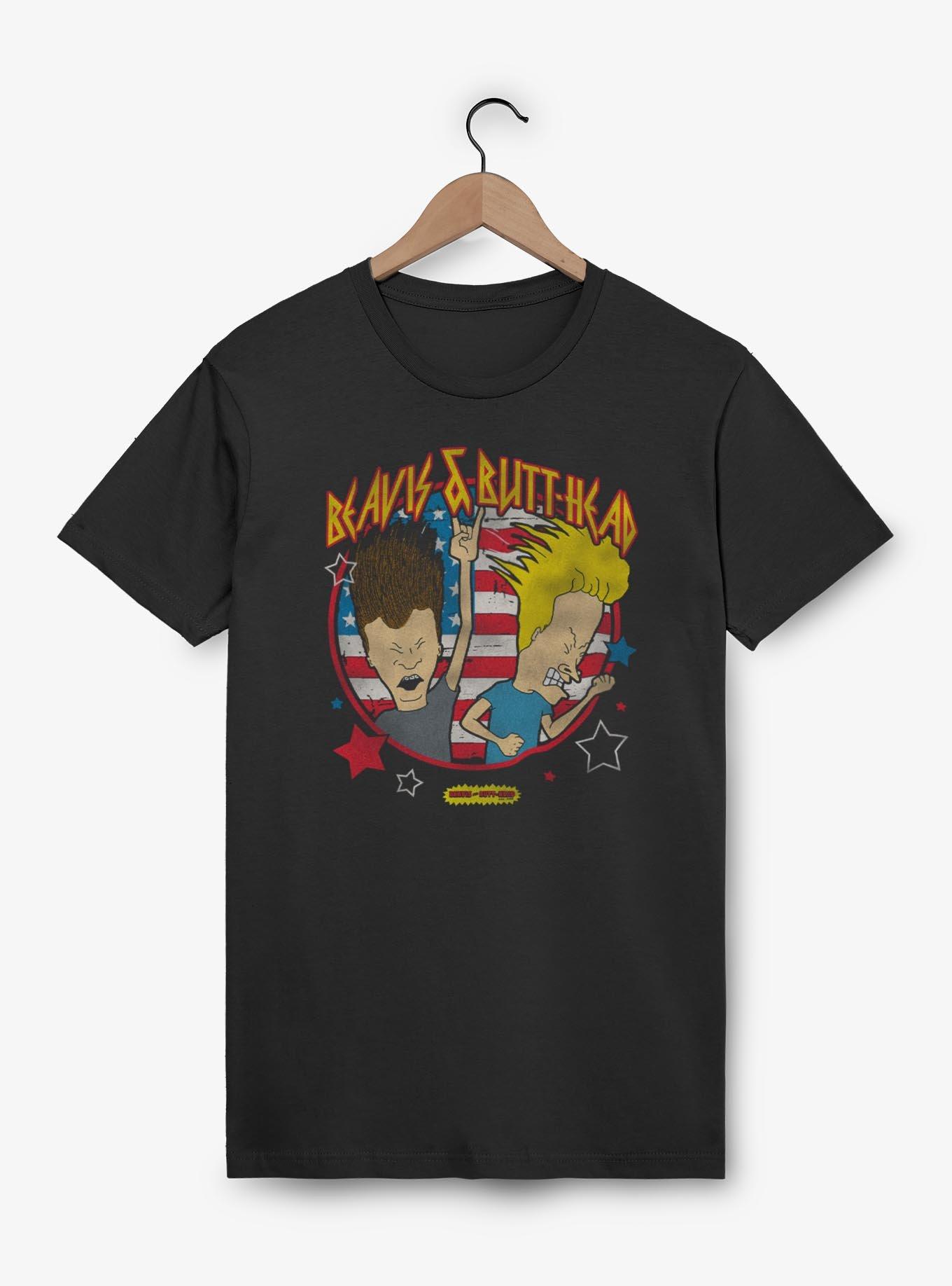 Beavis And Butthead Rock Americana T-Shirt, , hi-res