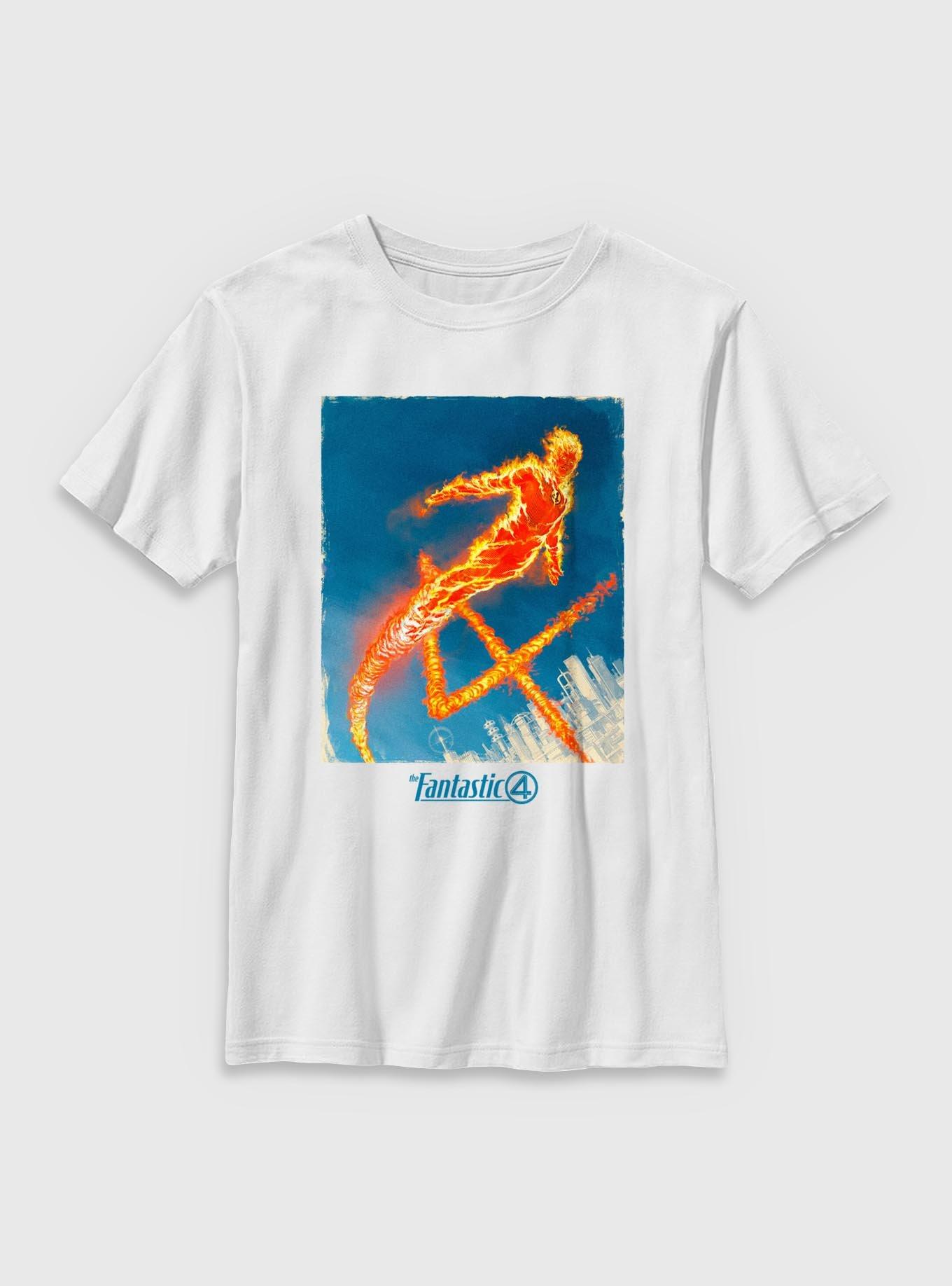 Marvel The Fantastic Four: First Steps The Human Torch Youth T-Shirt