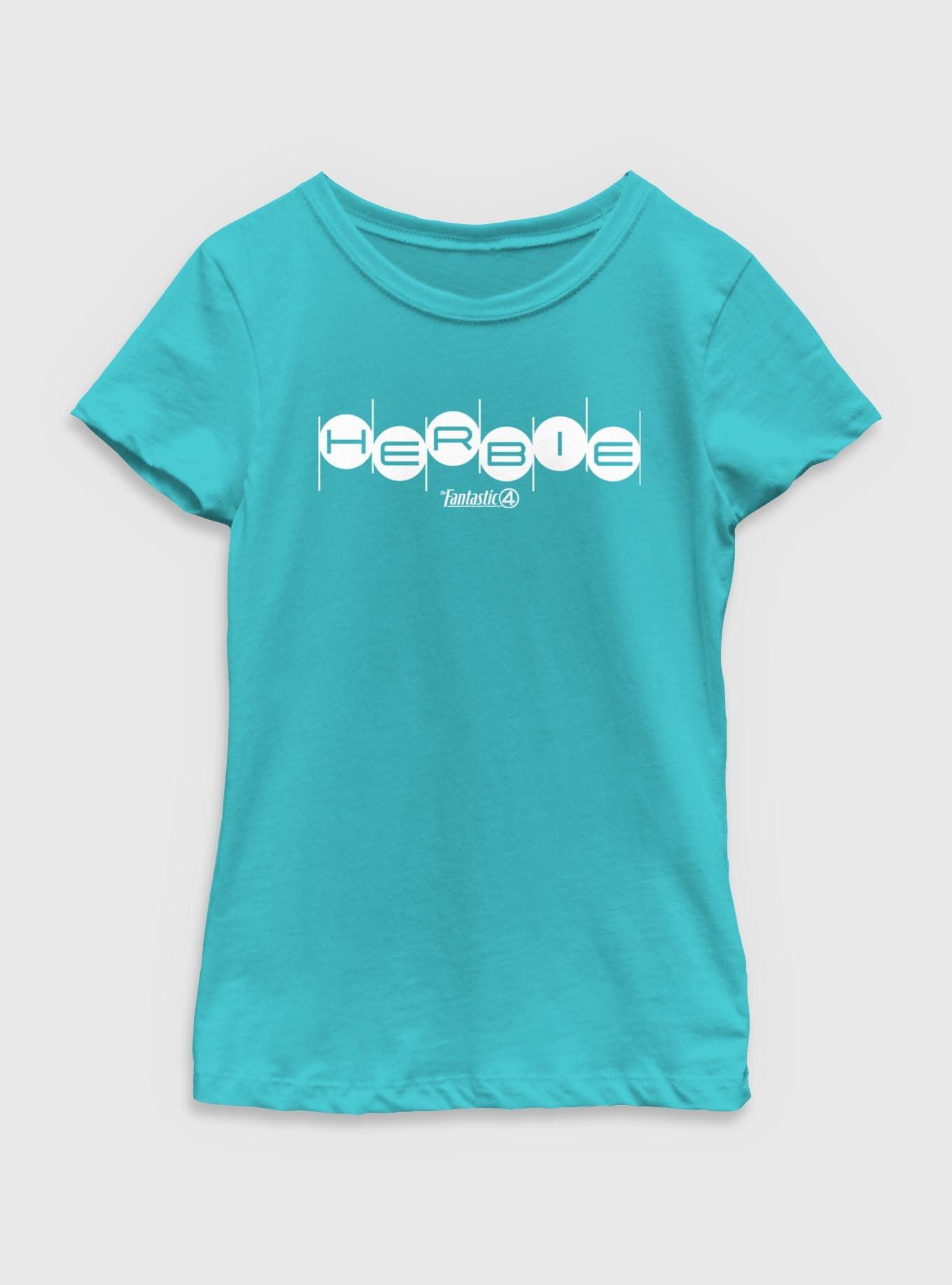 Marvel The Fantastic Four: First Steps Herbie Youth Girls T-Shirt