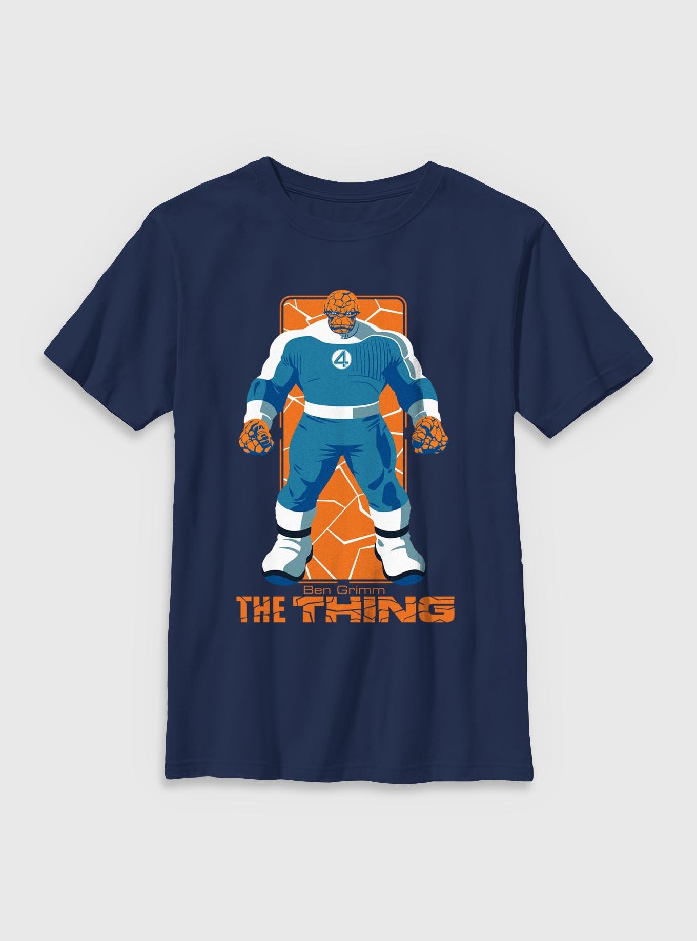 Marvel The Fantastic Four: First Steps The Thing Ben Grimm Youth T-Shirt, , hi-res