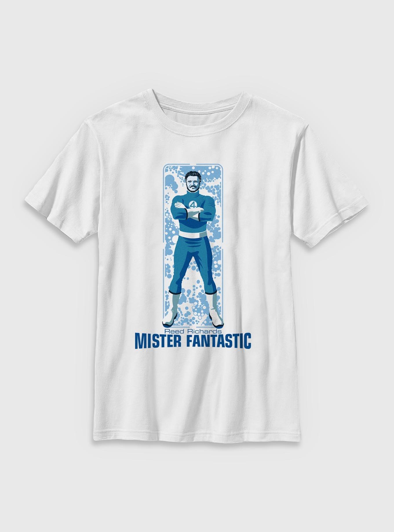 Marvel The Fantastic Four: First Steps Mister Fantastic Reed Richards Youth T-Shirt