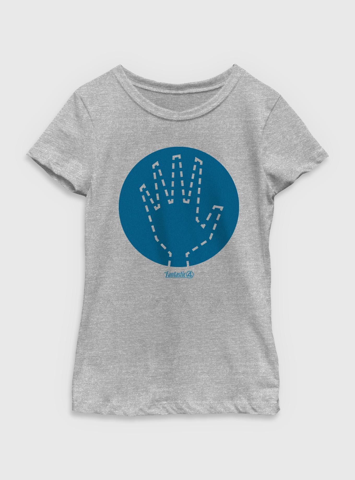 Marvel The Fantastic Four: First Steps Invisible Woman Icon Youth Girls T-Shirt, , hi-res