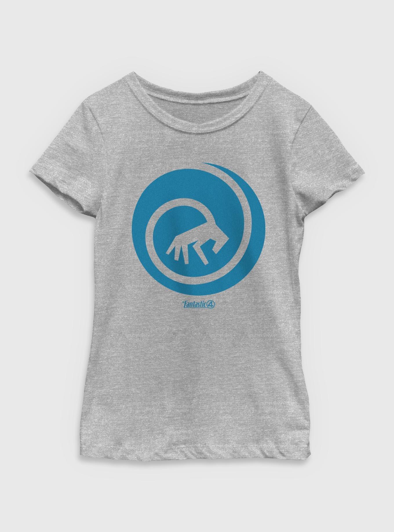 Marvel The Fantastic Four: First Steps Mister Fantastic Icon Youth Girls T-Shirt