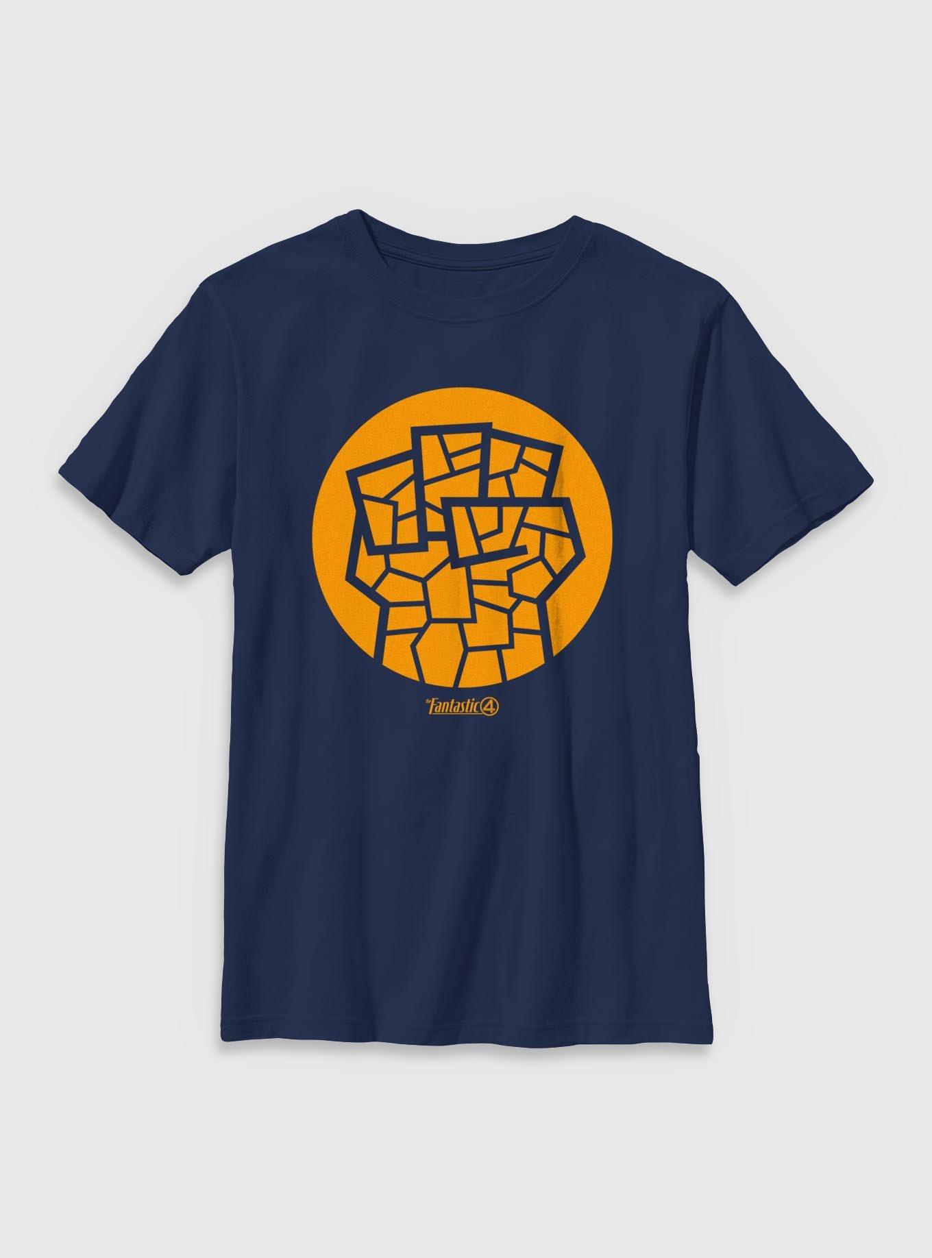 Marvel The Fantastic Four: First Steps The Thing Icon Youth T-Shirt