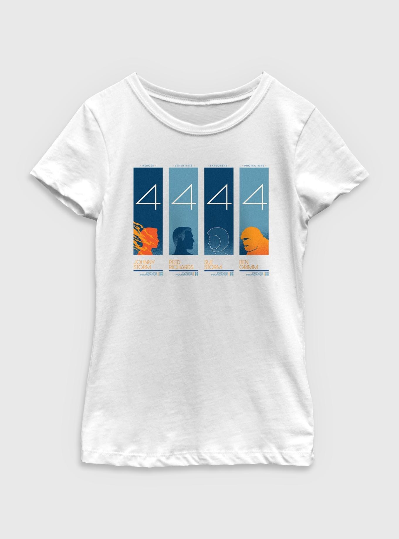 Marvel The Fantastic Four: First Steps Future Foundation Youth Girls T-Shirt, , hi-res