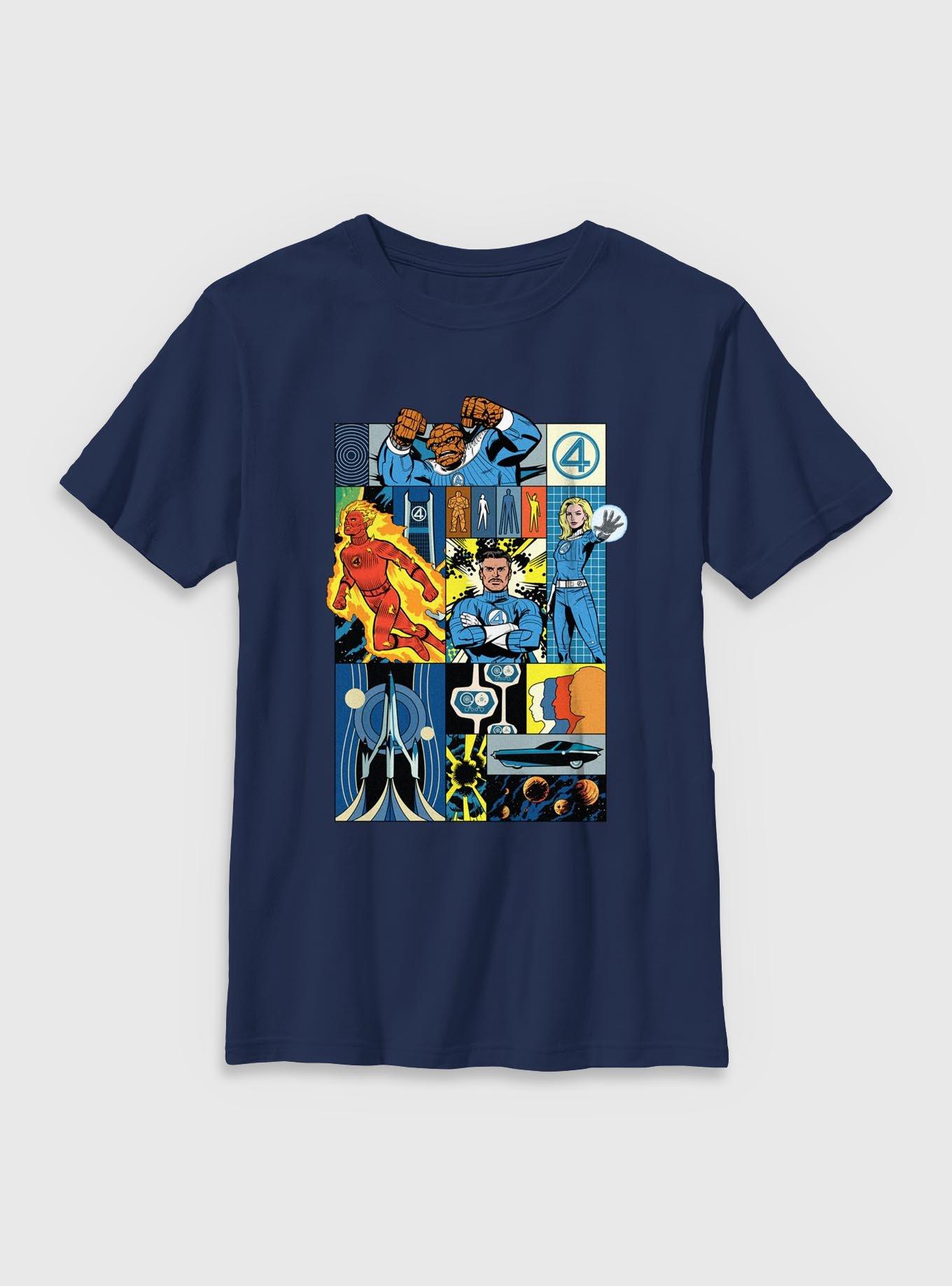Marvel The Fantastic Four: First Steps Classic Fantastic Four Youth T-Shirt