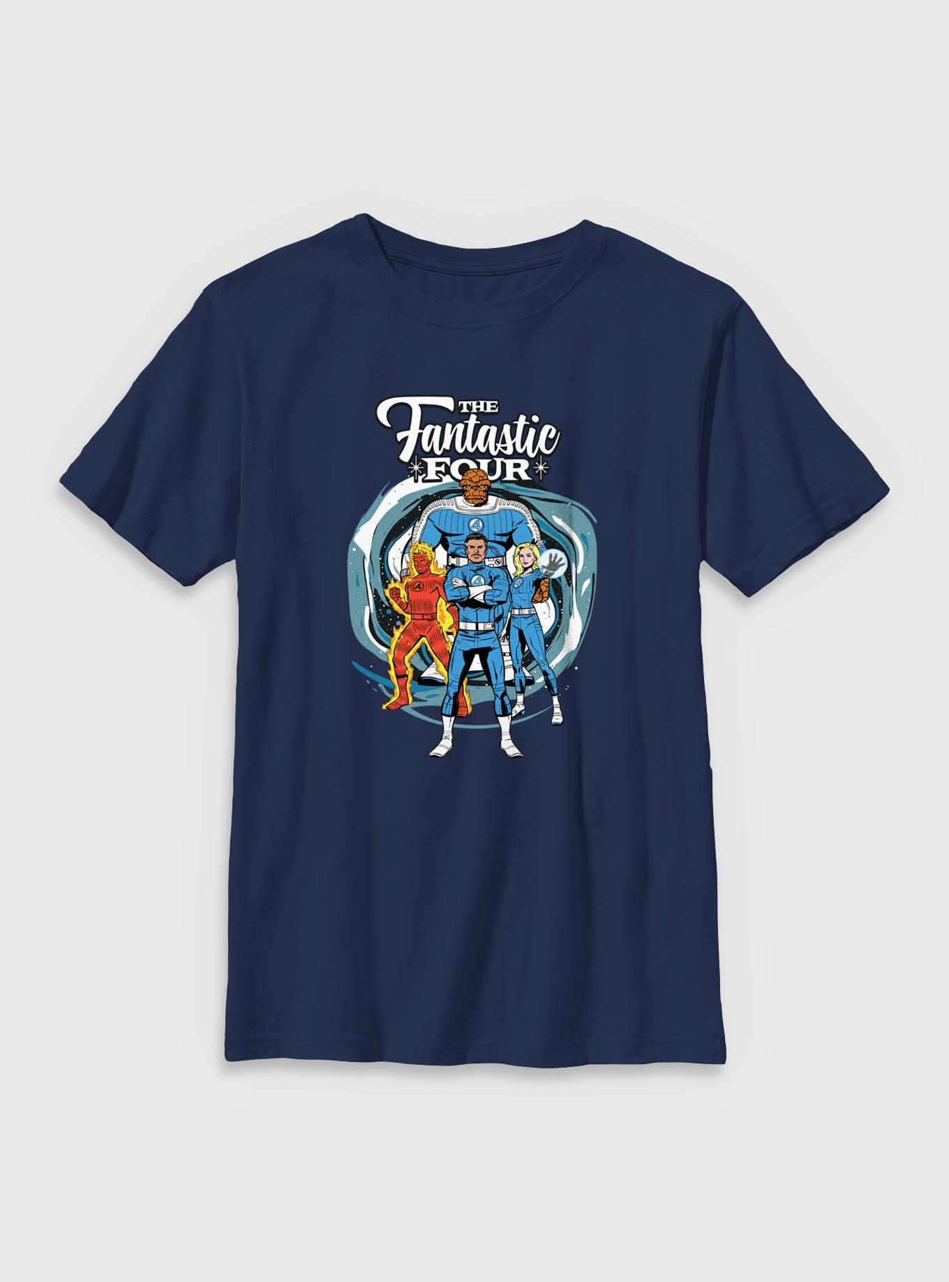 Marvel The Fantastic Four: First Steps Power Pose Youth T-Shirt, , hi-res