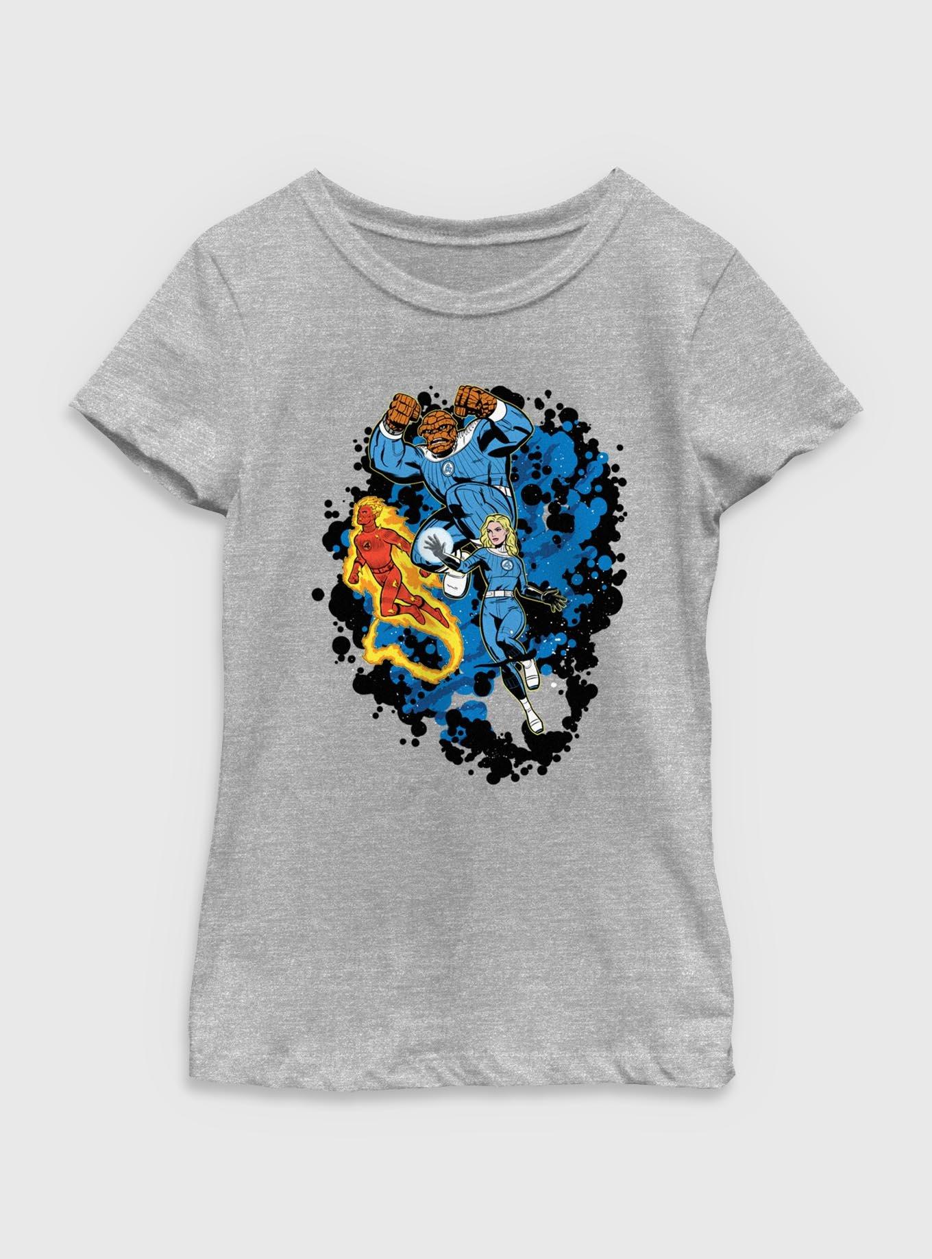 Marvel The Fantastic Four: First Steps Worm Hole Youth Girls T-Shirt, , hi-res
