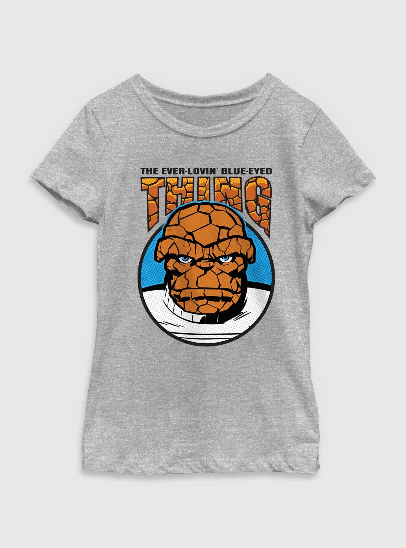 Marvel The Fantastic Four: First Steps The Thing Ever-Lovin' Youth Girls T-Shirt
