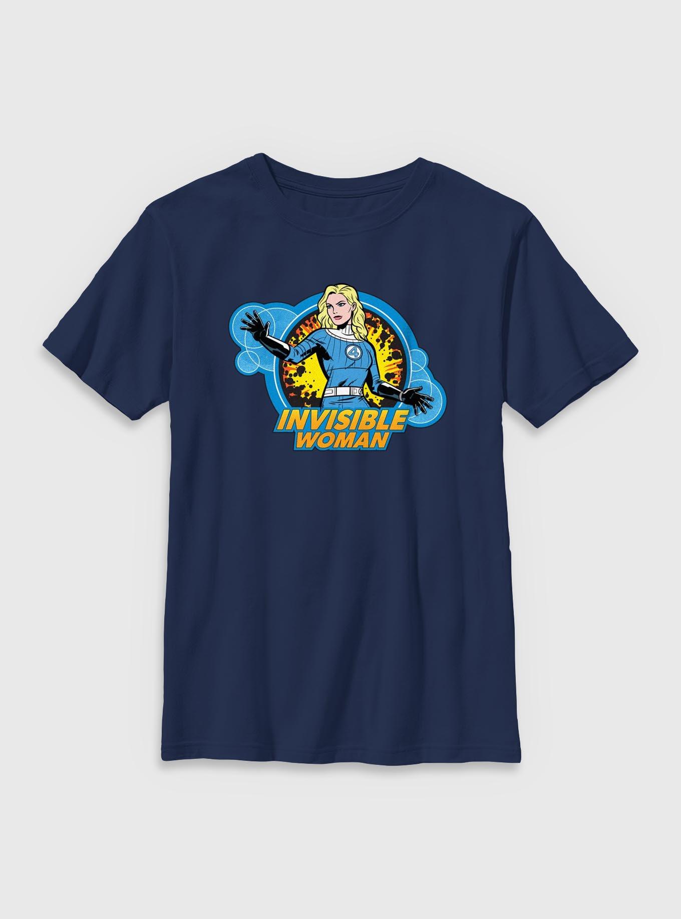Marvel The Fantastic Four: First Steps Invisible Woman Power Youth T-Shirt, , hi-res