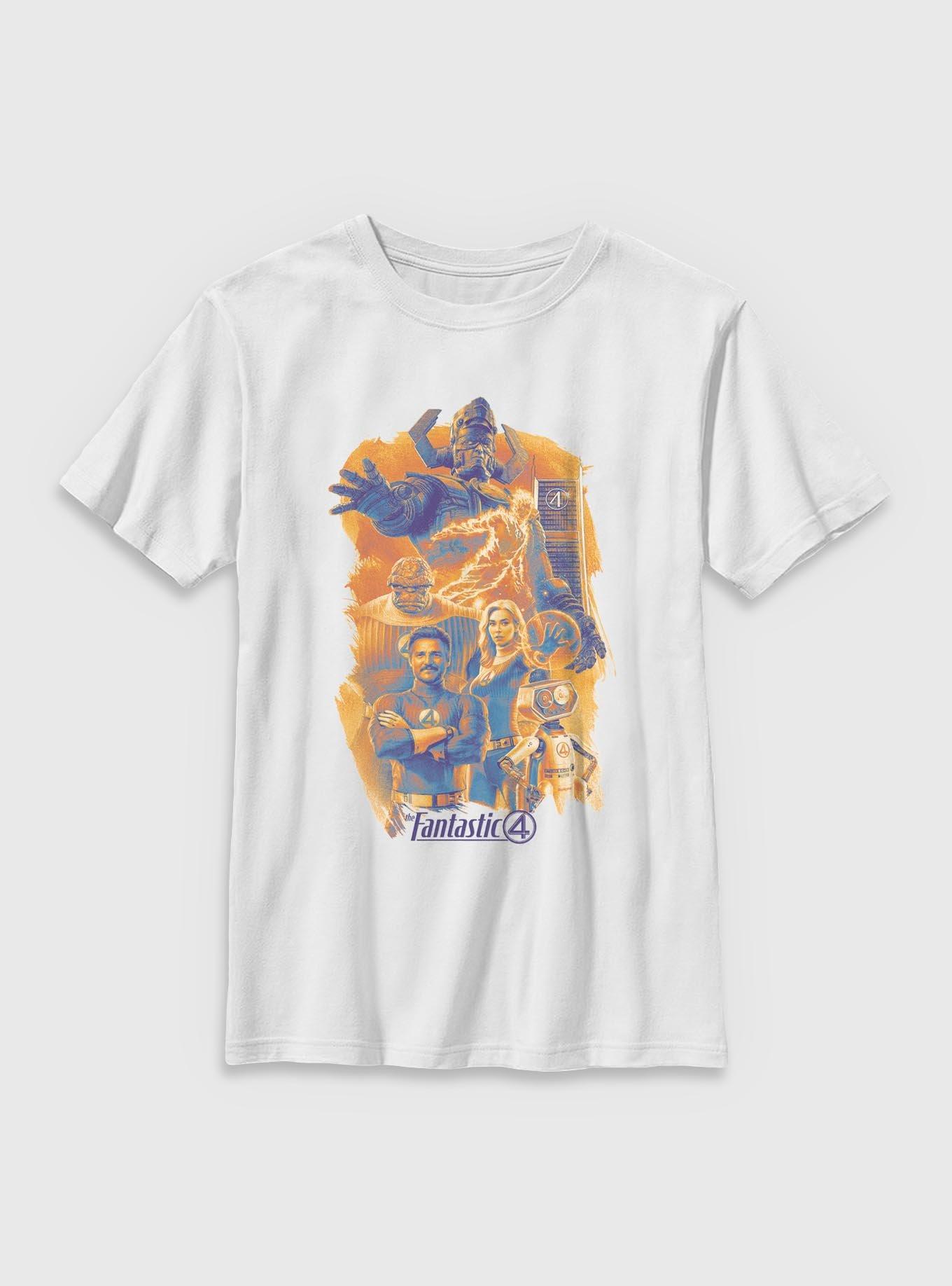 Marvel The Fantastic Four: First Steps Fantastic Poster Youth T-Shirt, , hi-res