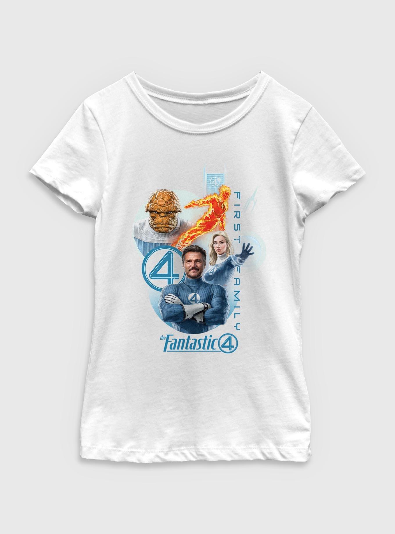 Marvel The Fantastic Four: First Steps First Family Youth Girls T-Shirt, , hi-res