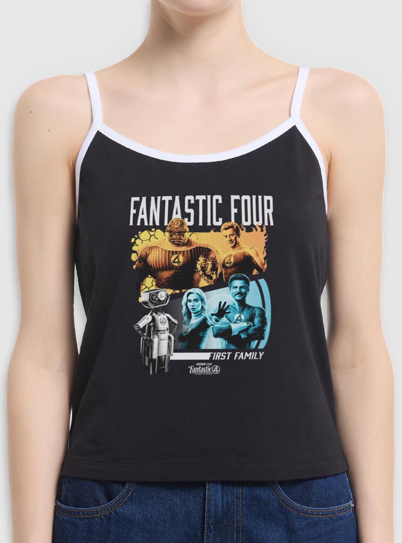 Marvel The Fantastic Four: First Steps First Family & H.E.R.B.I.E. Womens Cami Tank Top