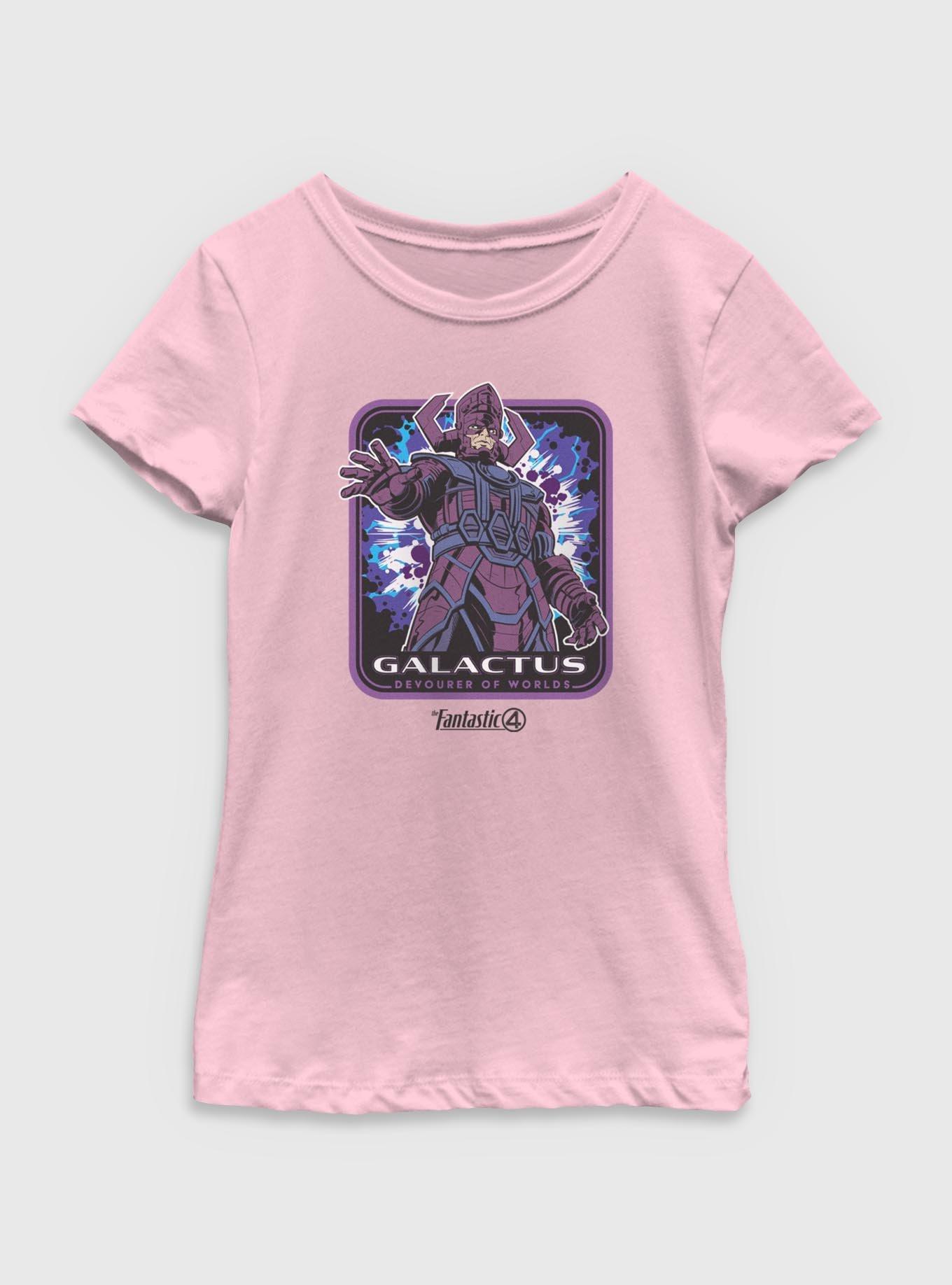 Marvel The Fantastic Four: First Steps Galactus Frame Youth Girls T-Shirt, , hi-res